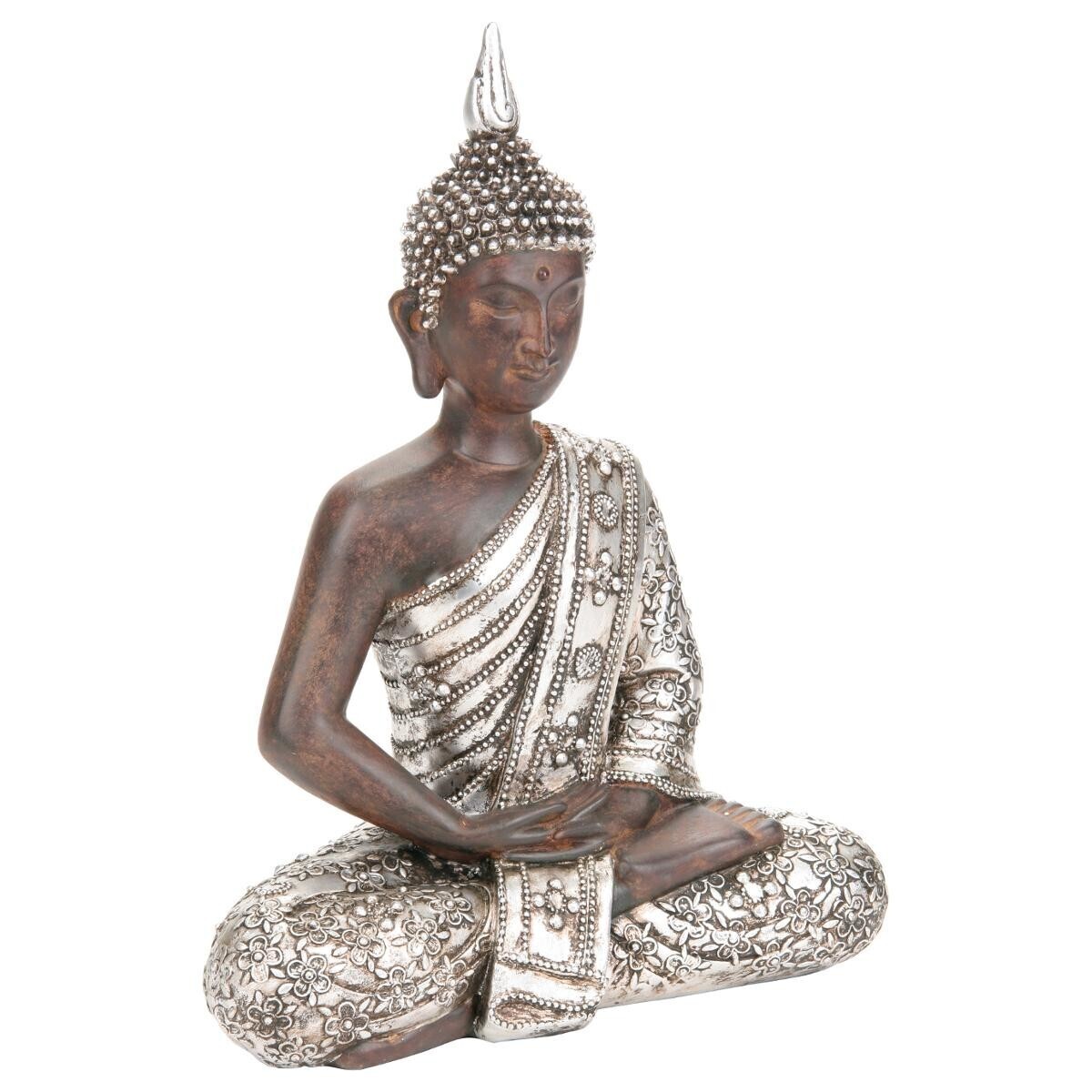 Statue "Buddha" sitting H.28 cm