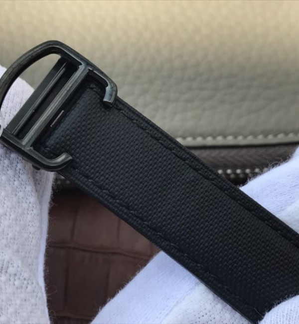 Replica Cartier JF Ballon Bleu 42mm DLC All Black Black Textured Dial Leather Strap A1847 - Top club