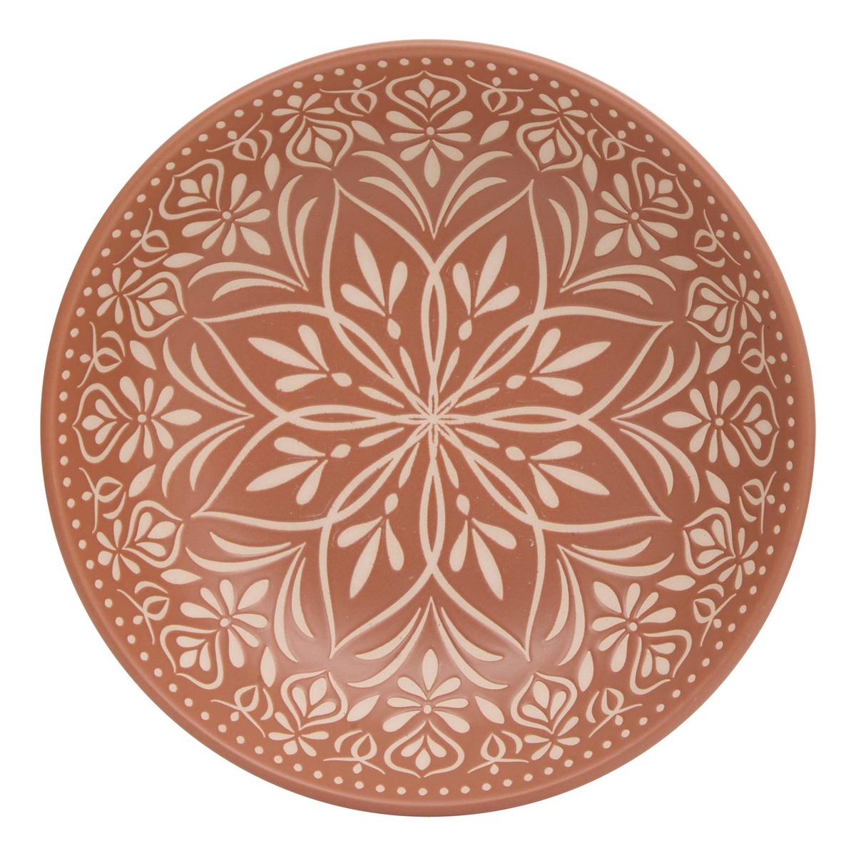 Deep plate "Ines" stoneware (ceramic), D.20.5 cm