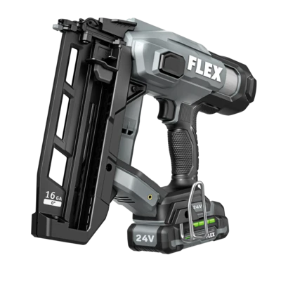 FLEX FX4321-1A 24V 16GA Straight Nailer 2.5Ah Kit