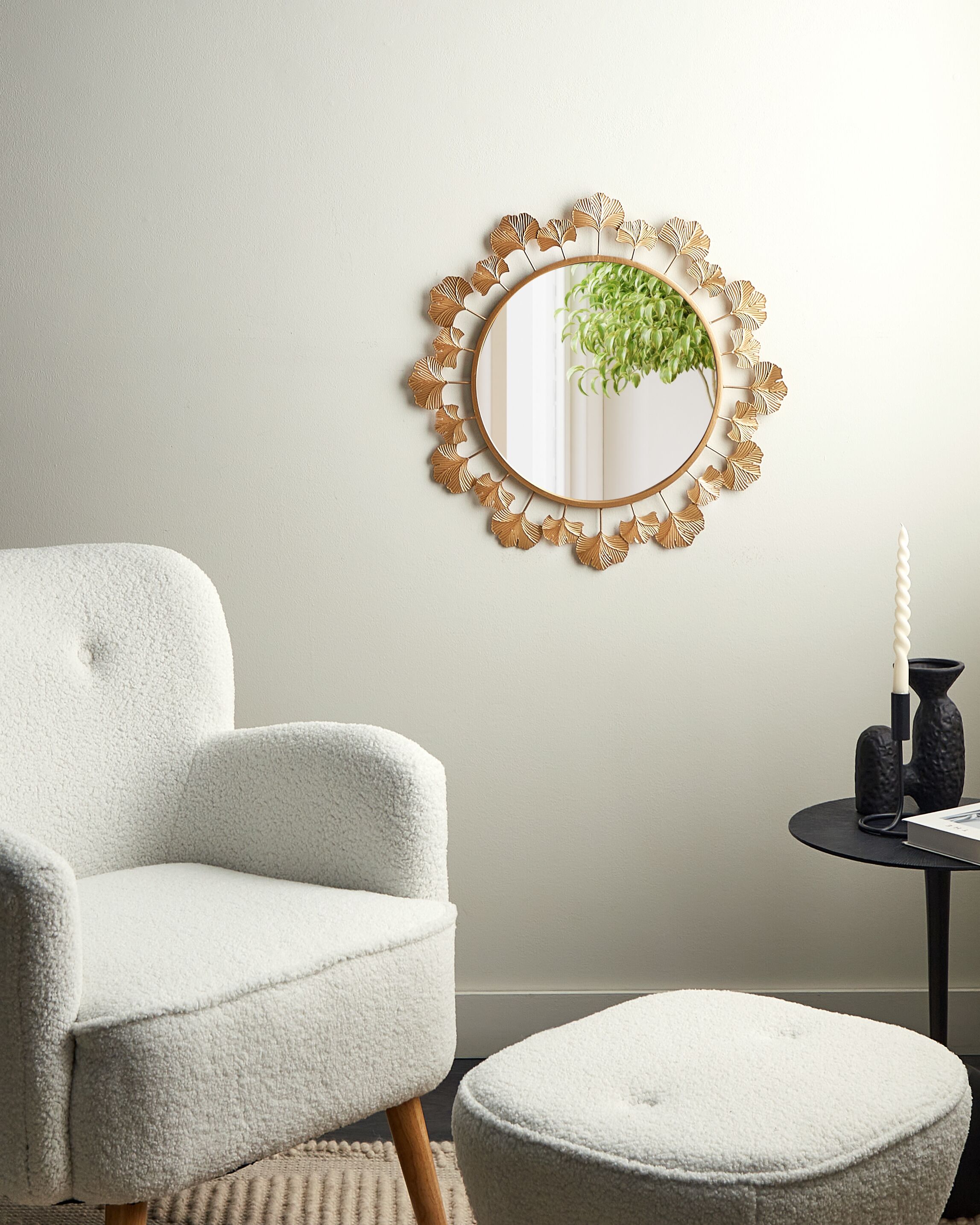 Wall Mirror CODOLET 60 cm 60 cm Metal Gold