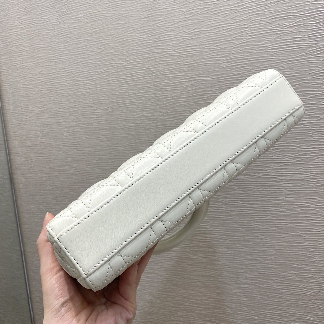 Christian Dior Lady D-Joy Bag White For Women 10.2in/26cm1:1High-quality replica