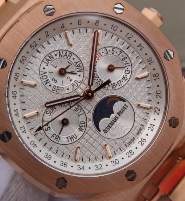 Replica Audemars Piguet JF Royal Oak 41mm 26574 RG White Dial A5134 - Top club