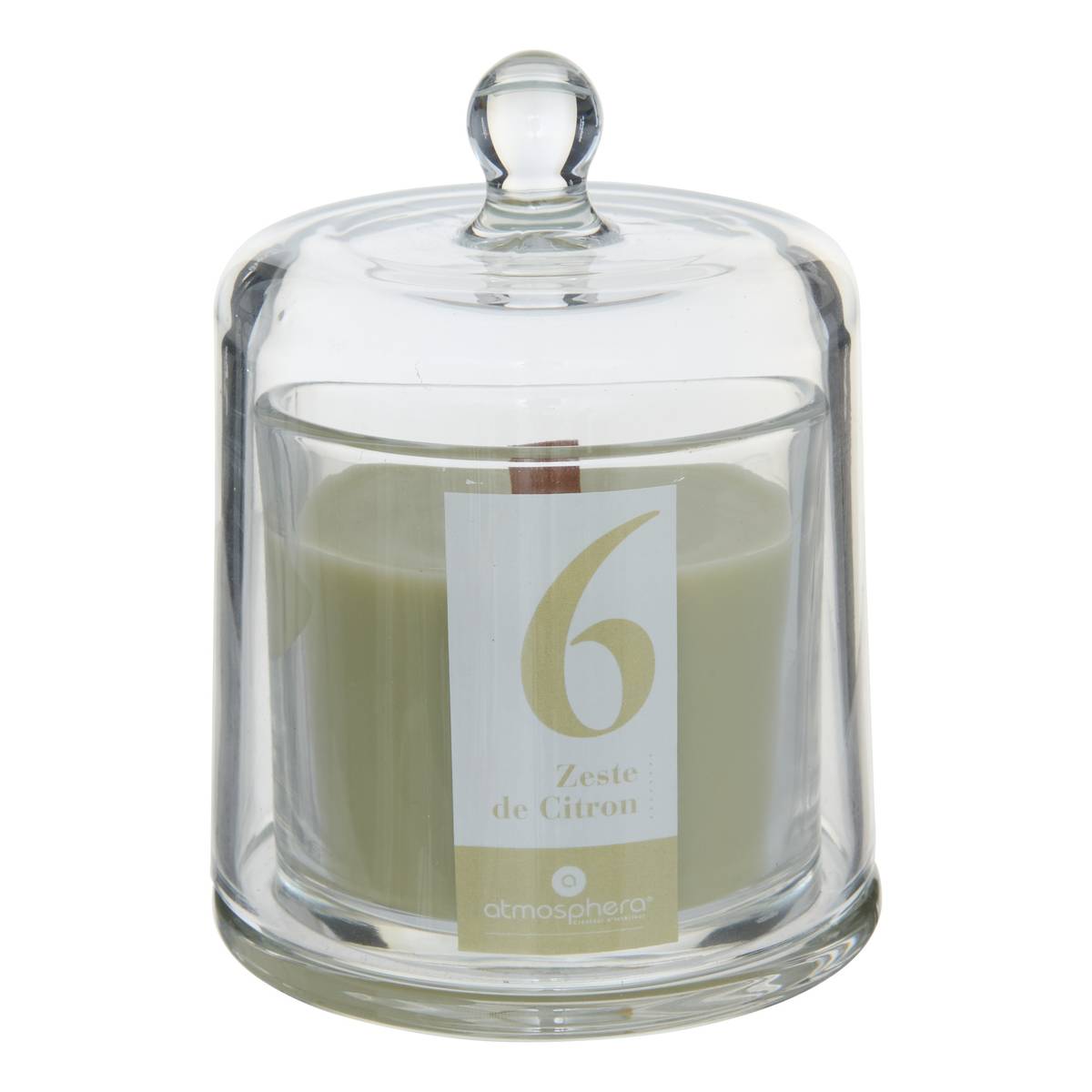 Scented Candle "Numia" Fruity Scent, Lemon, 240g