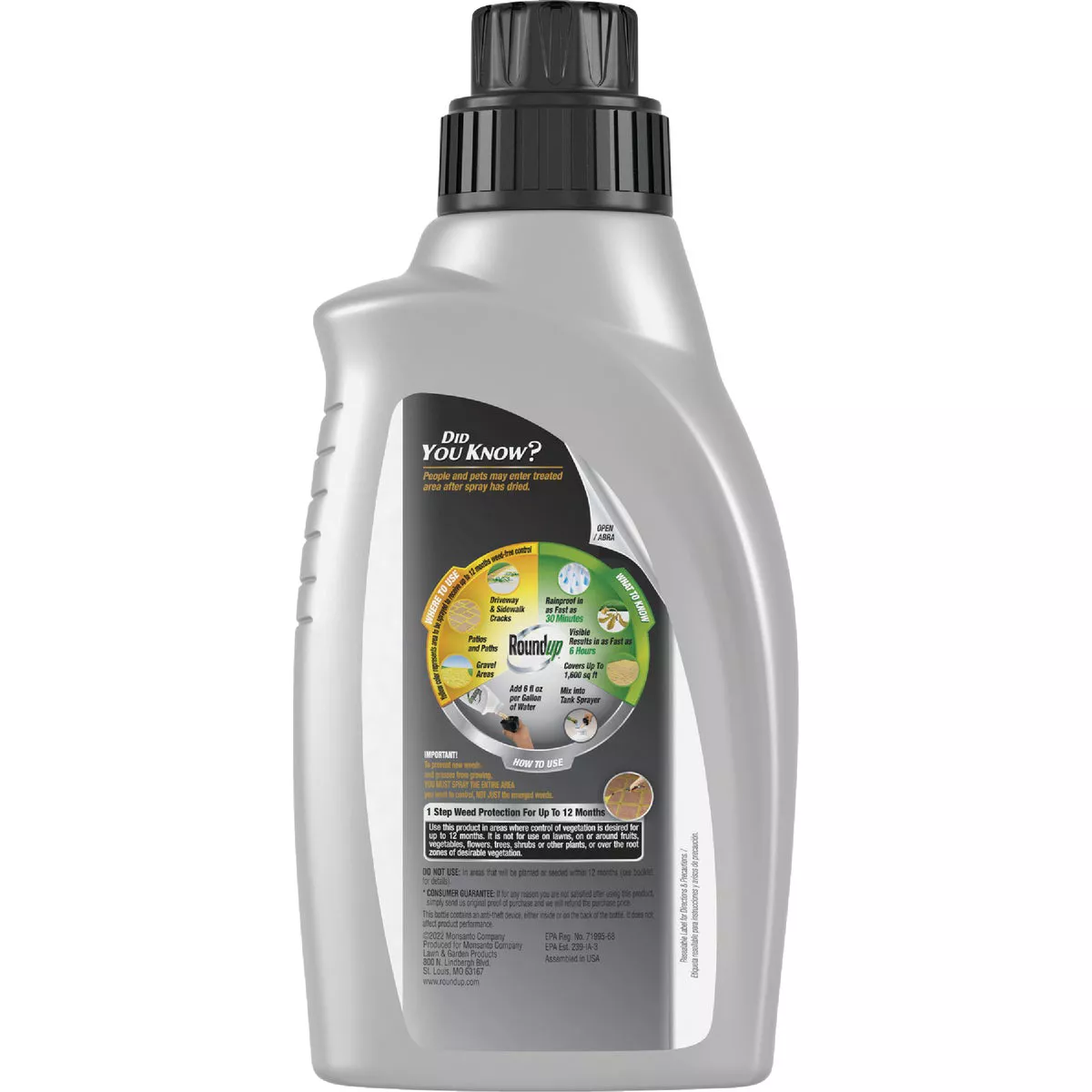 Roundup Dual Action 365 32 Oz. Exclusive Formula Concentrate Weed & Grass Killer