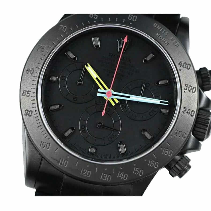 Rolex Blaken Daytona Date Black Dial 116520 Replica - Elite Watch Atelier