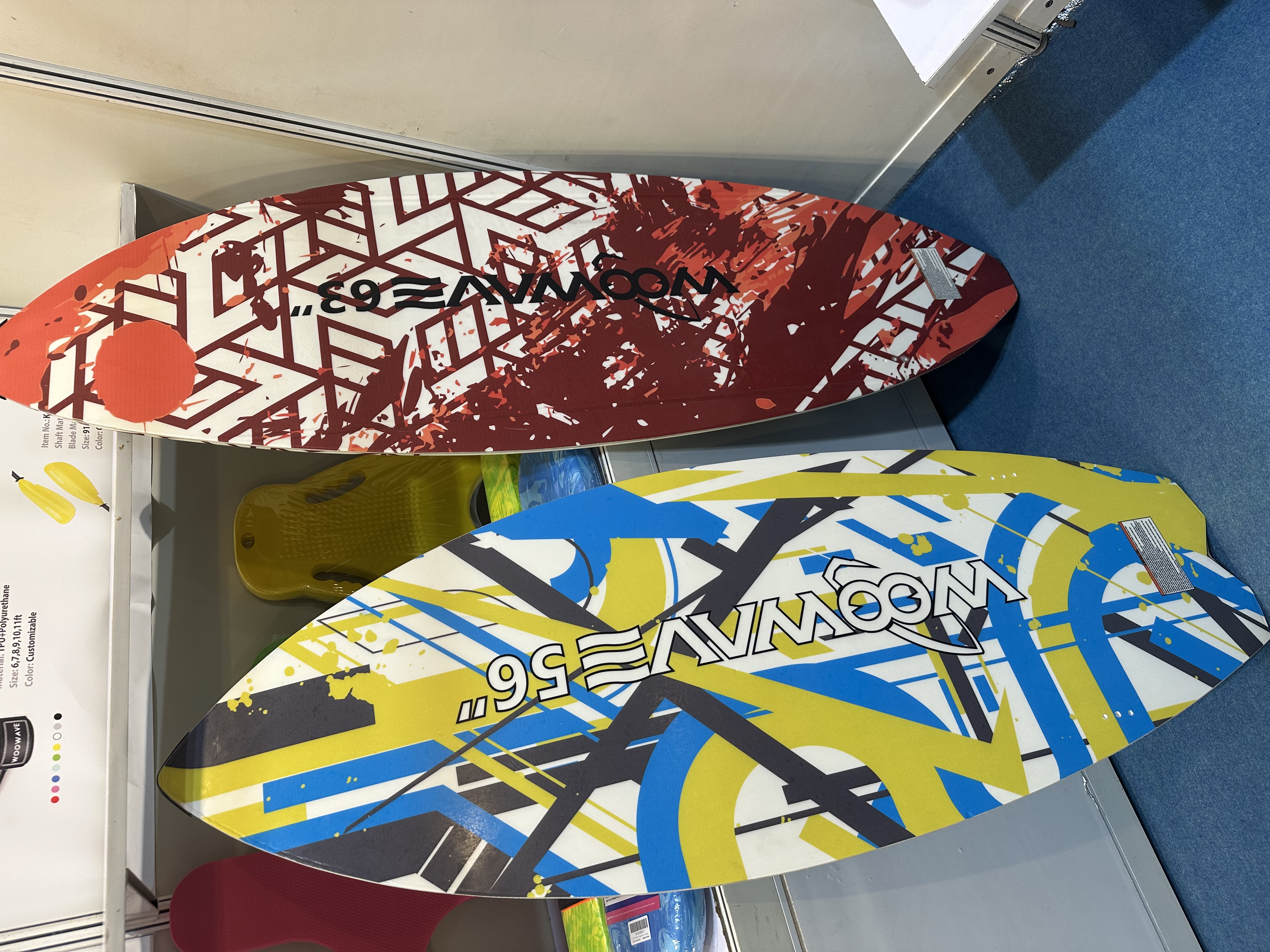 New Arrival Wake Surf Board Premium Quality Customized Kneeboard Surf Fiberglass EPS Foam Wakeboard Wakesurf Board for Adult