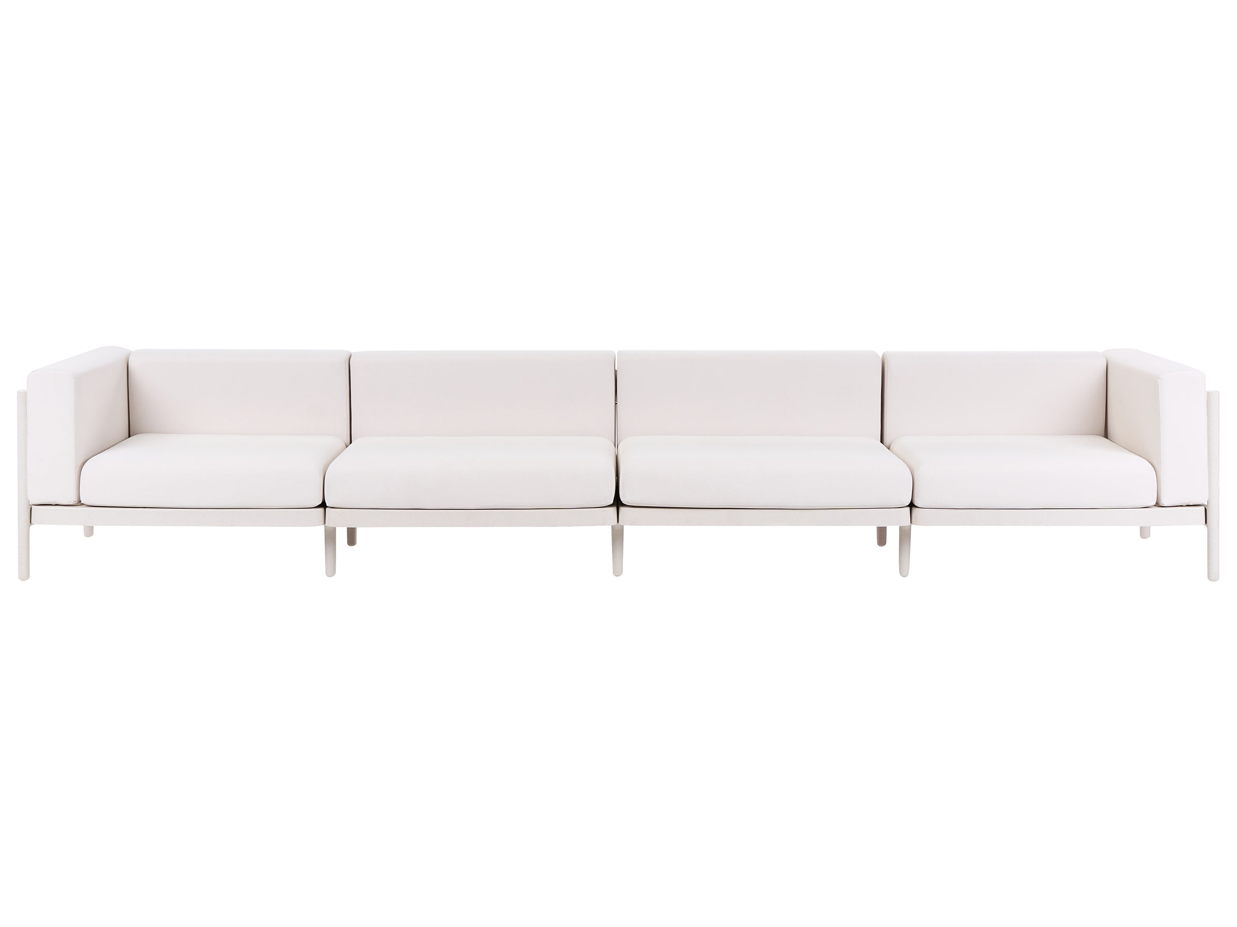 Garden Sofa 4 Seater FERRETTI Light Beige
