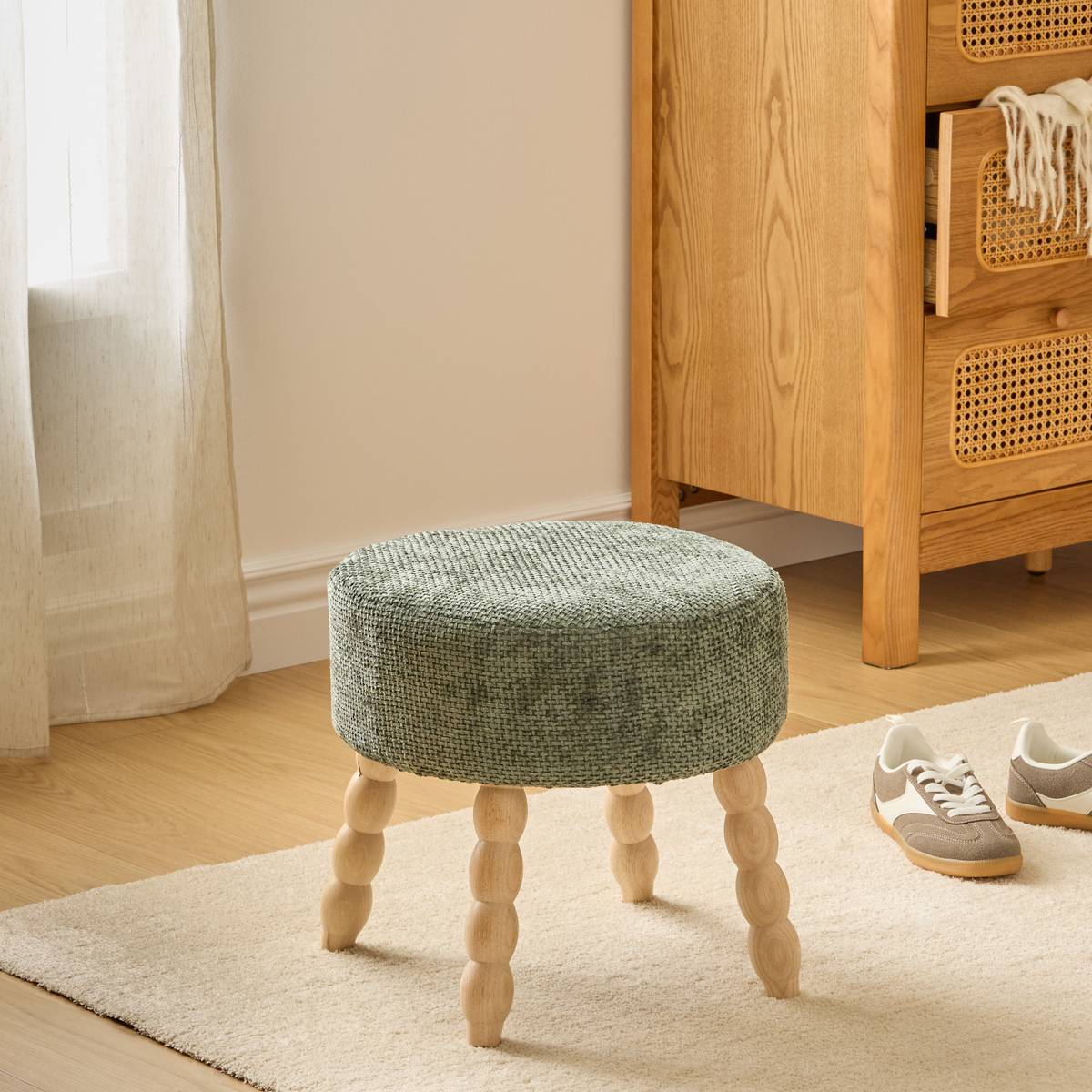 Stool "Spolo" Cedar Green