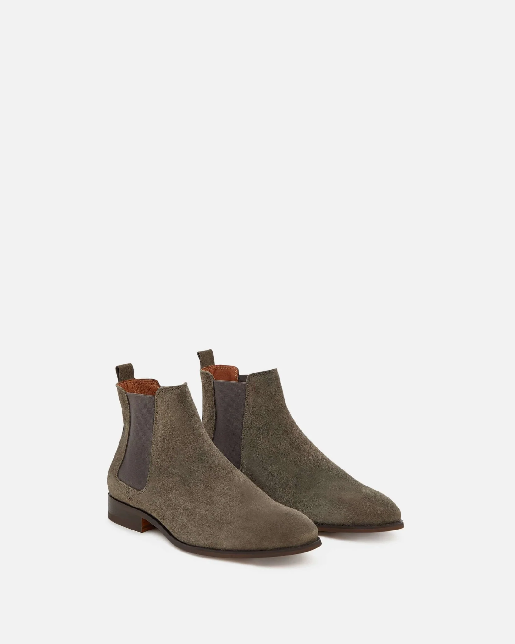 BOOTS JEREMMY/VEL TAUPE - Bottines en suède
