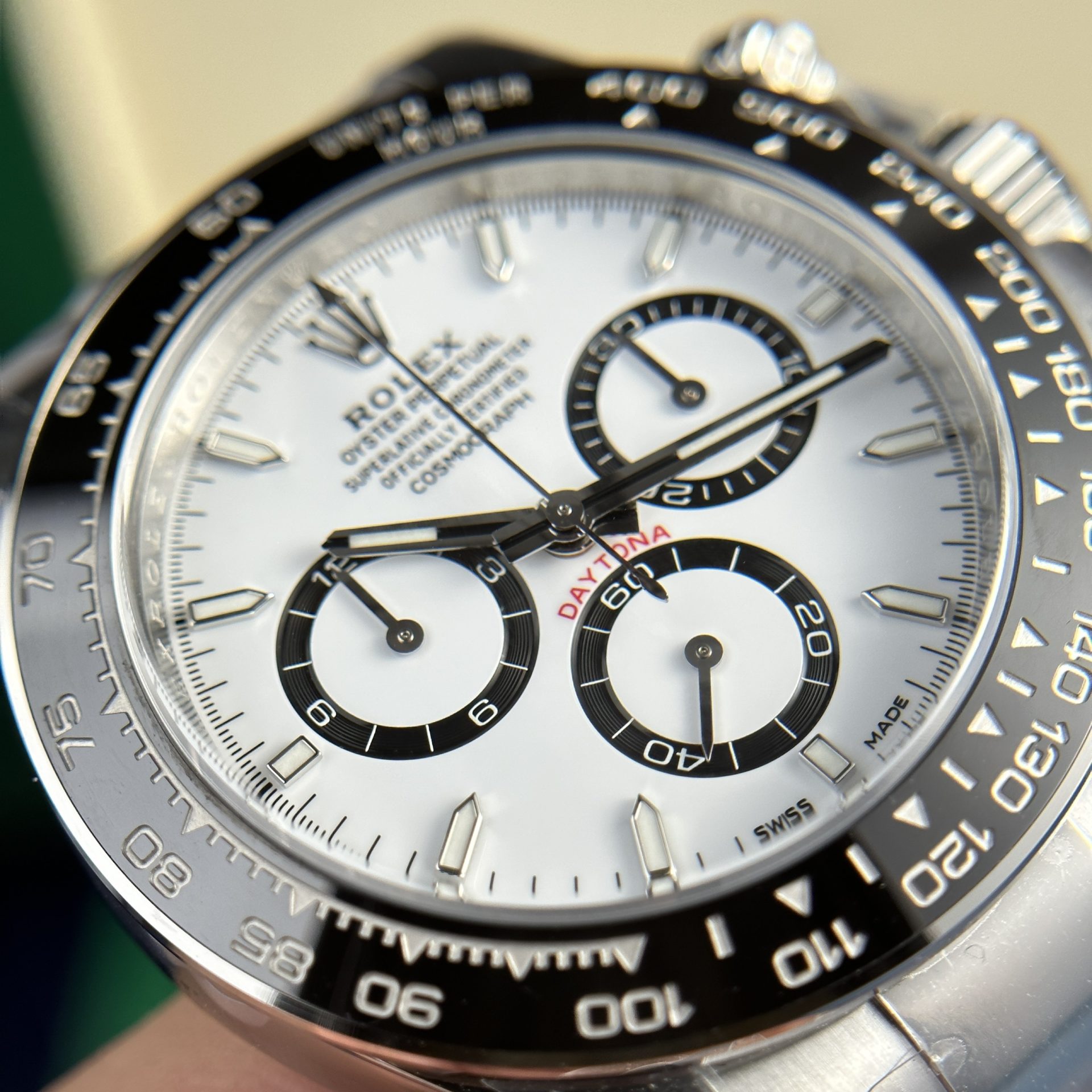 Rolex Replica 1:1 Watch Daytona 126500LN Panda New Version 4131 Clean 40mm - Top club