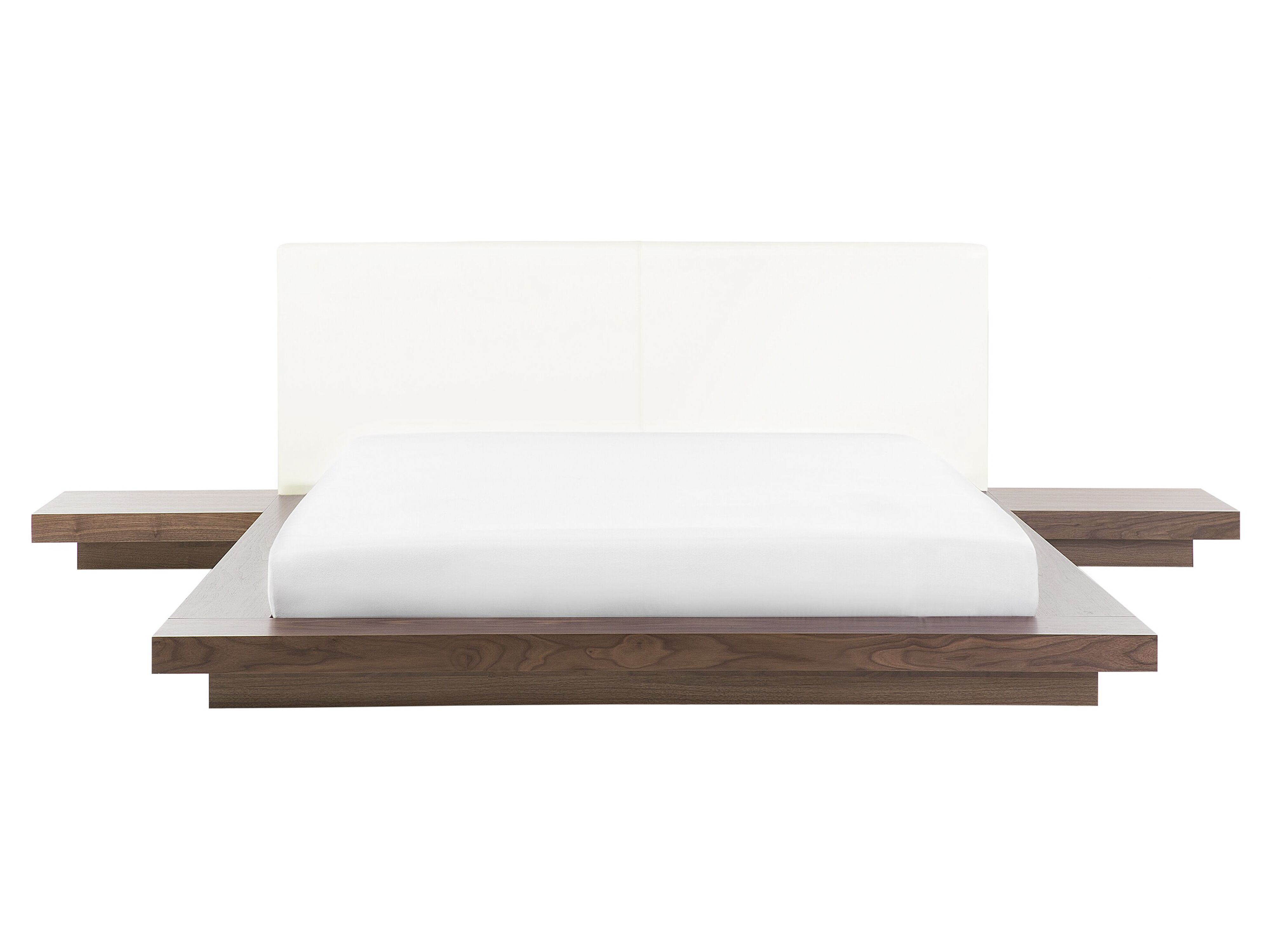 Bed ZEN 160 x 200 cm (EU King Size) Brown Ash Wood