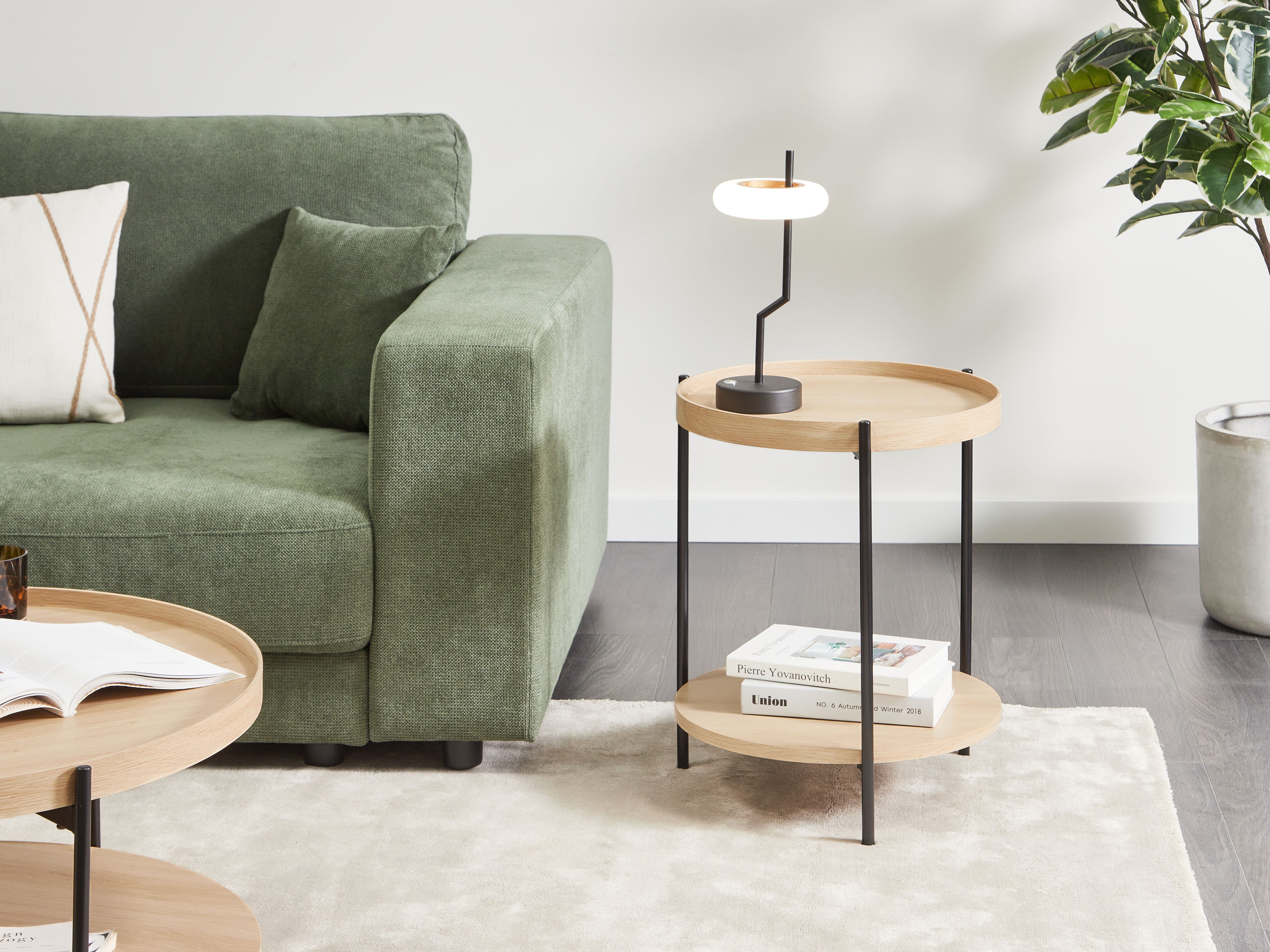 Side Table LANDER Light Brown