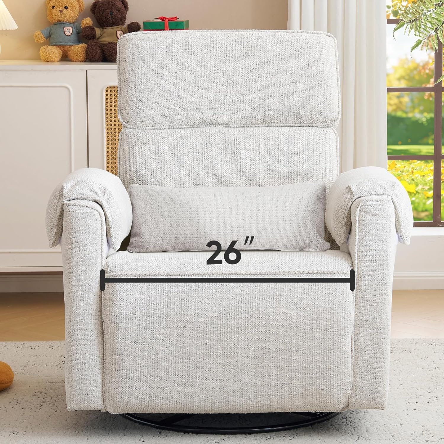 Oversized Power Recliner Chair, 26