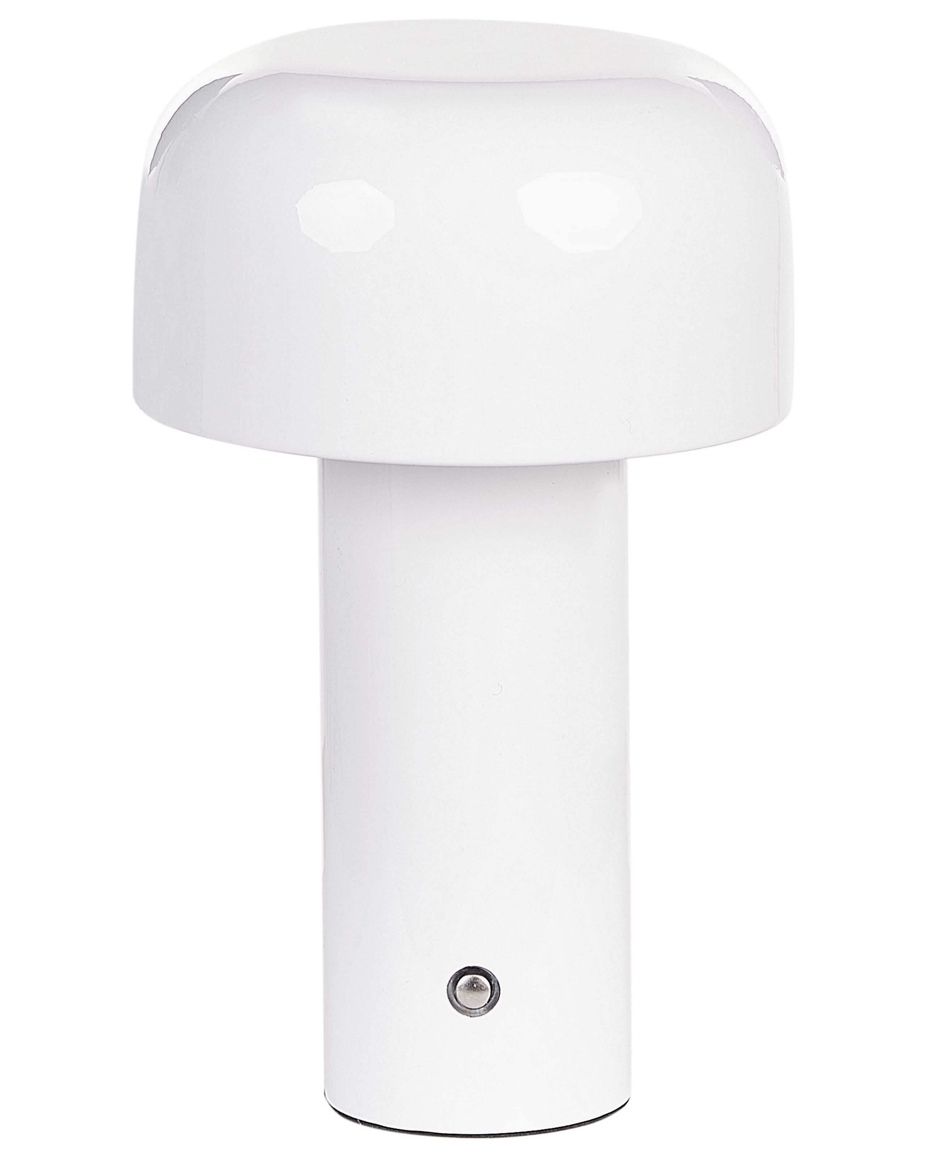 Wireless LED Table Lamp BESOS with Dimmer Metal White