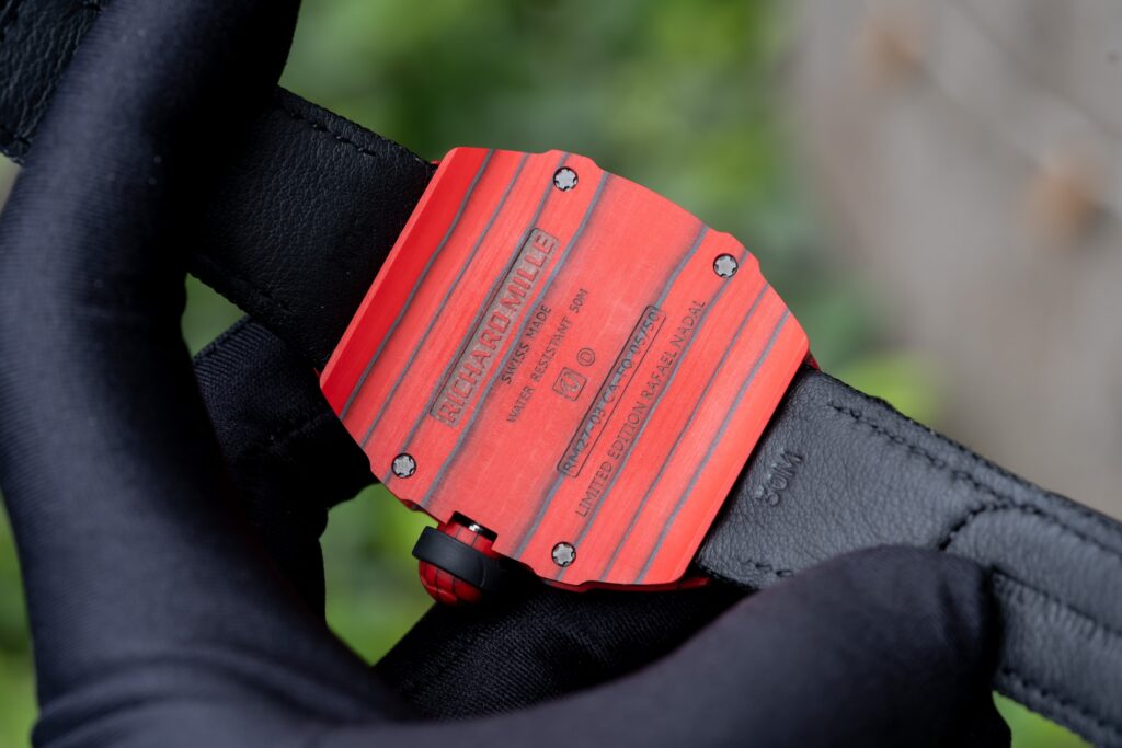 Richard Mille Replica 1:1 Watch RM27-03 Full Carbon Red  44mm - Top club