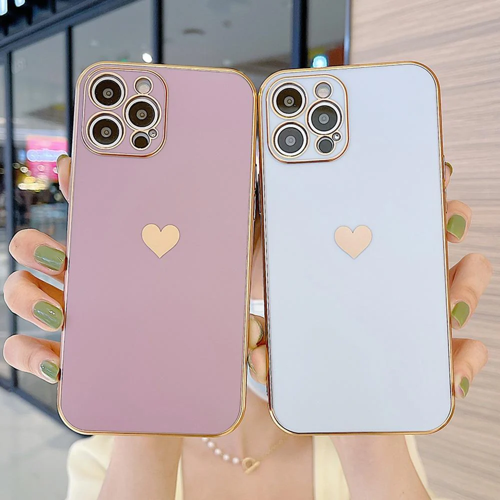 Love Heart Full Cover iPhone Case - Wholesale & Influencer