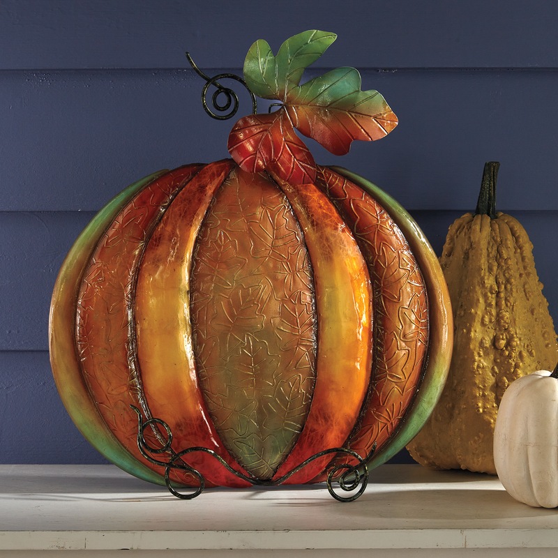 Pumpkin Tabletop Décor - MIDNIGHT VELVET CATALOG
