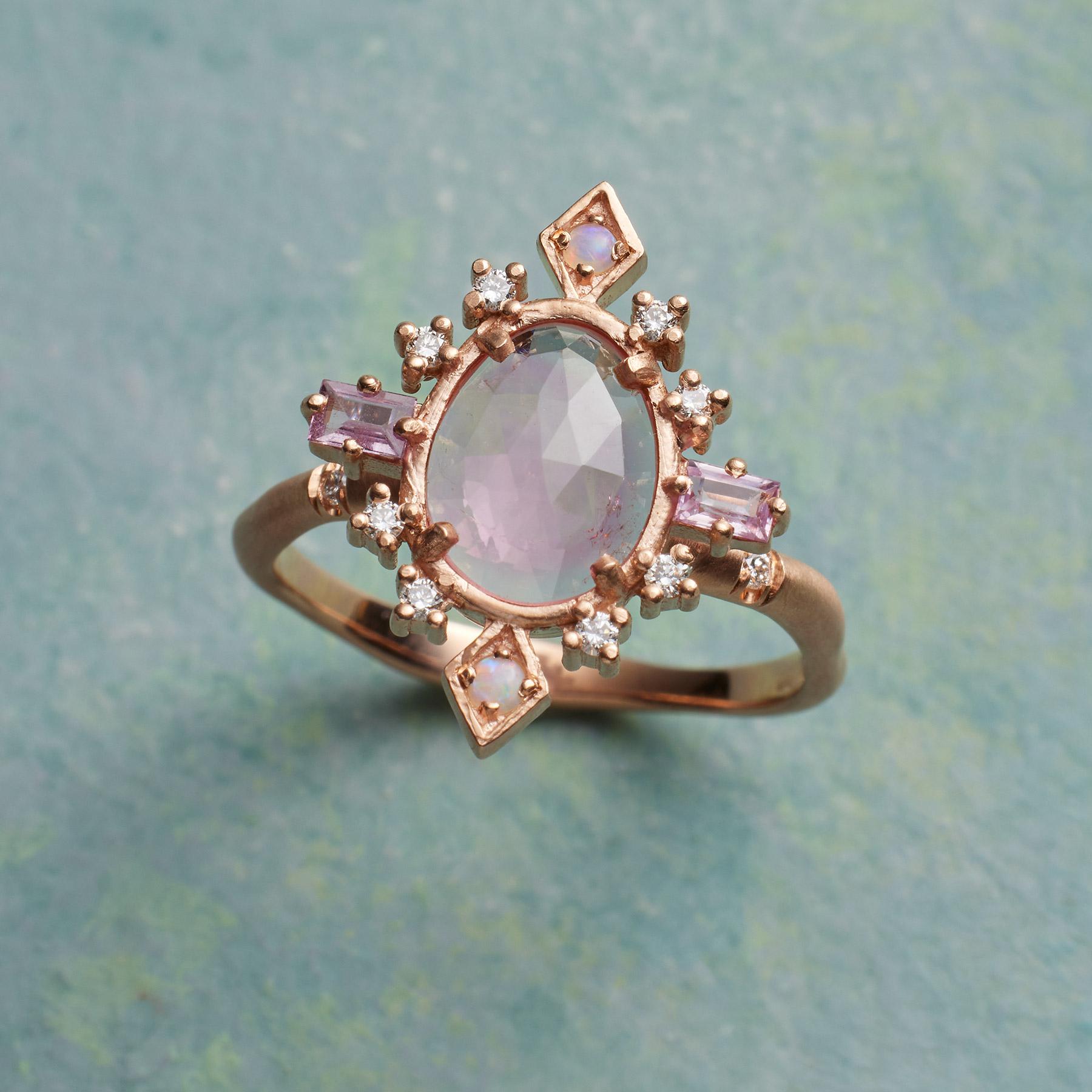 Rose Starburst Ring - Sundance Clothing