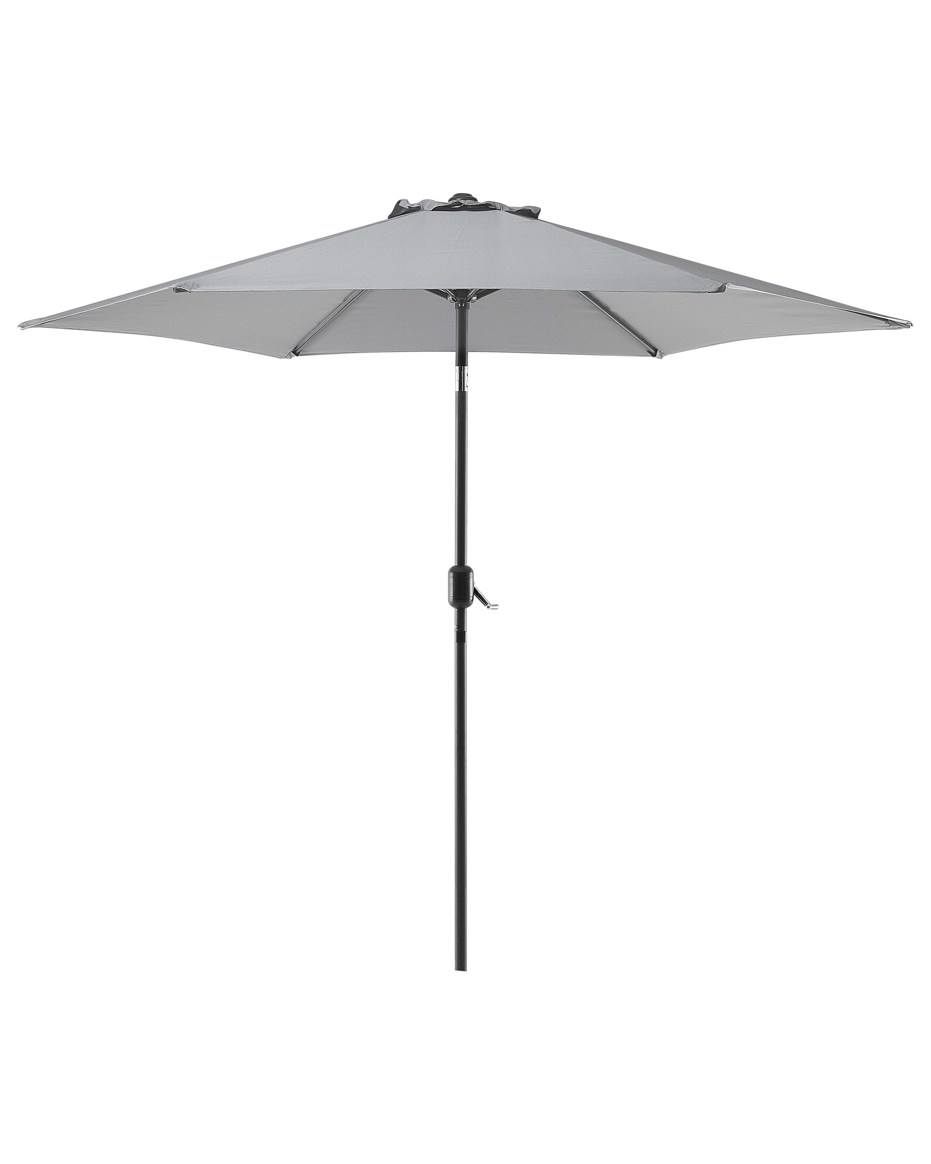 Market Parasol 270 cm VARESE Dark Grey