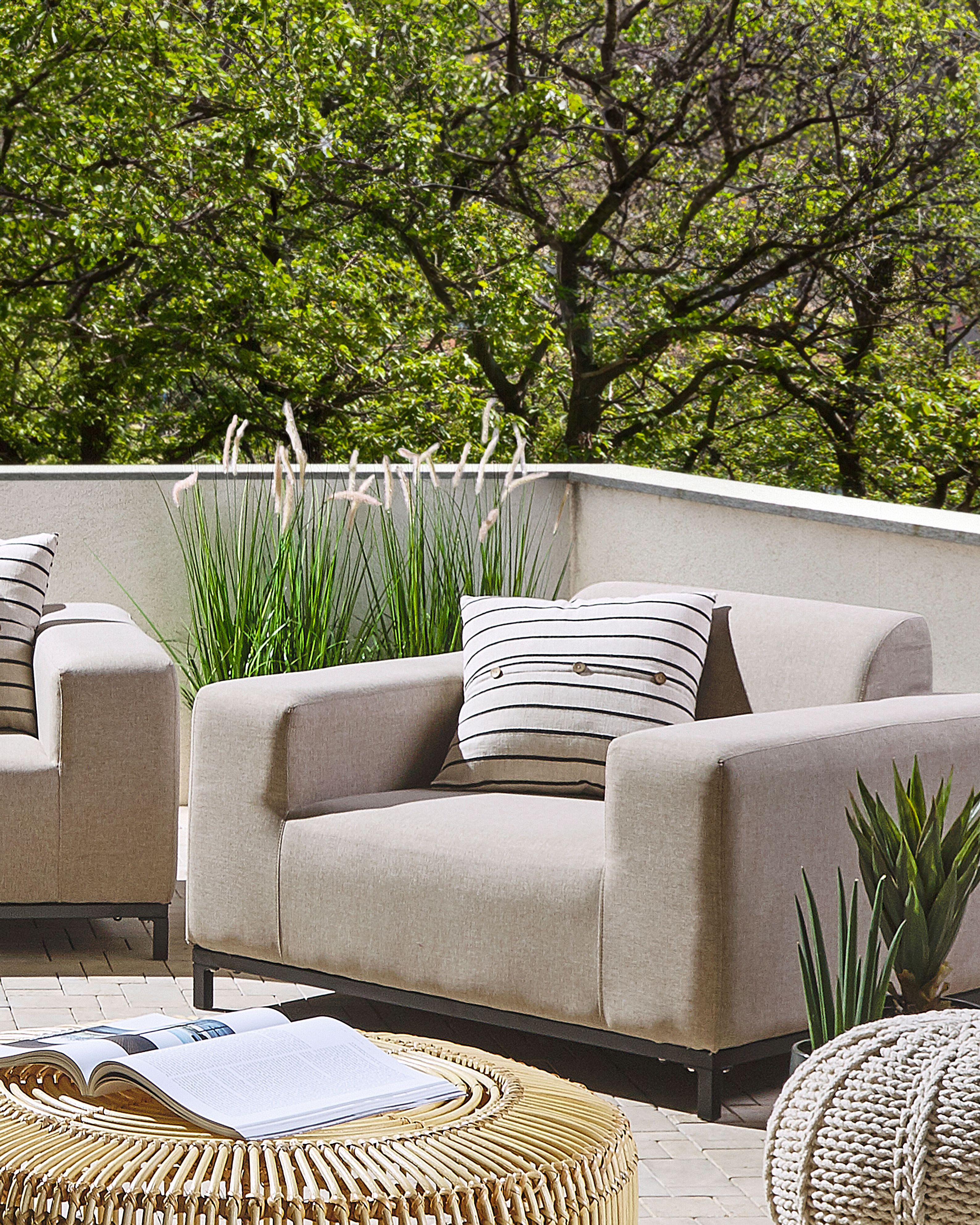 Armchair ROVIGO Fabric Beige