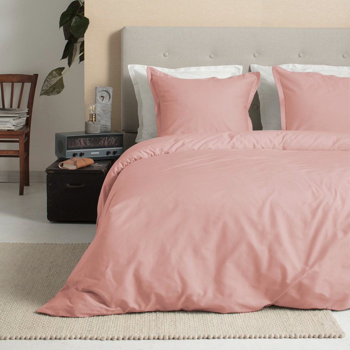 Cinderella Sundays Dekbedovertrek 200 x 200/220 cm - Rose Pink