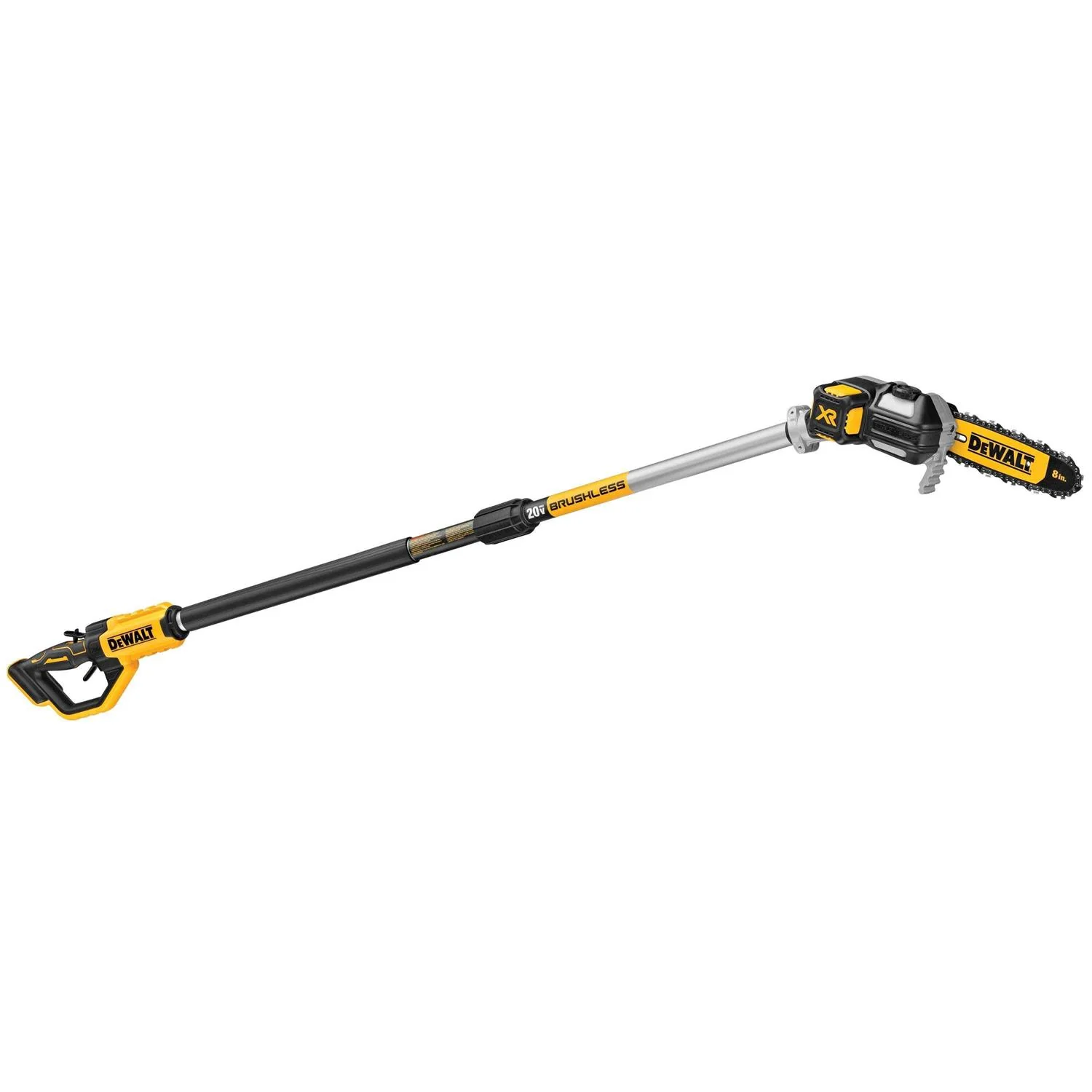 DEWALT 20V Max XR Brushless Cordless Pole Saw - 8 in Bar And Chain DEWALT 20V Max XR Brushless Cordless Pole Saw - 8 in Bar And Chain