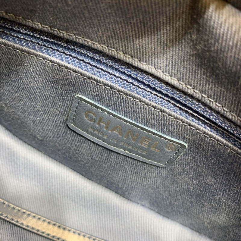 Replica Chanel Gabrielle Small Hobo Bag Denim Calfskin A91810