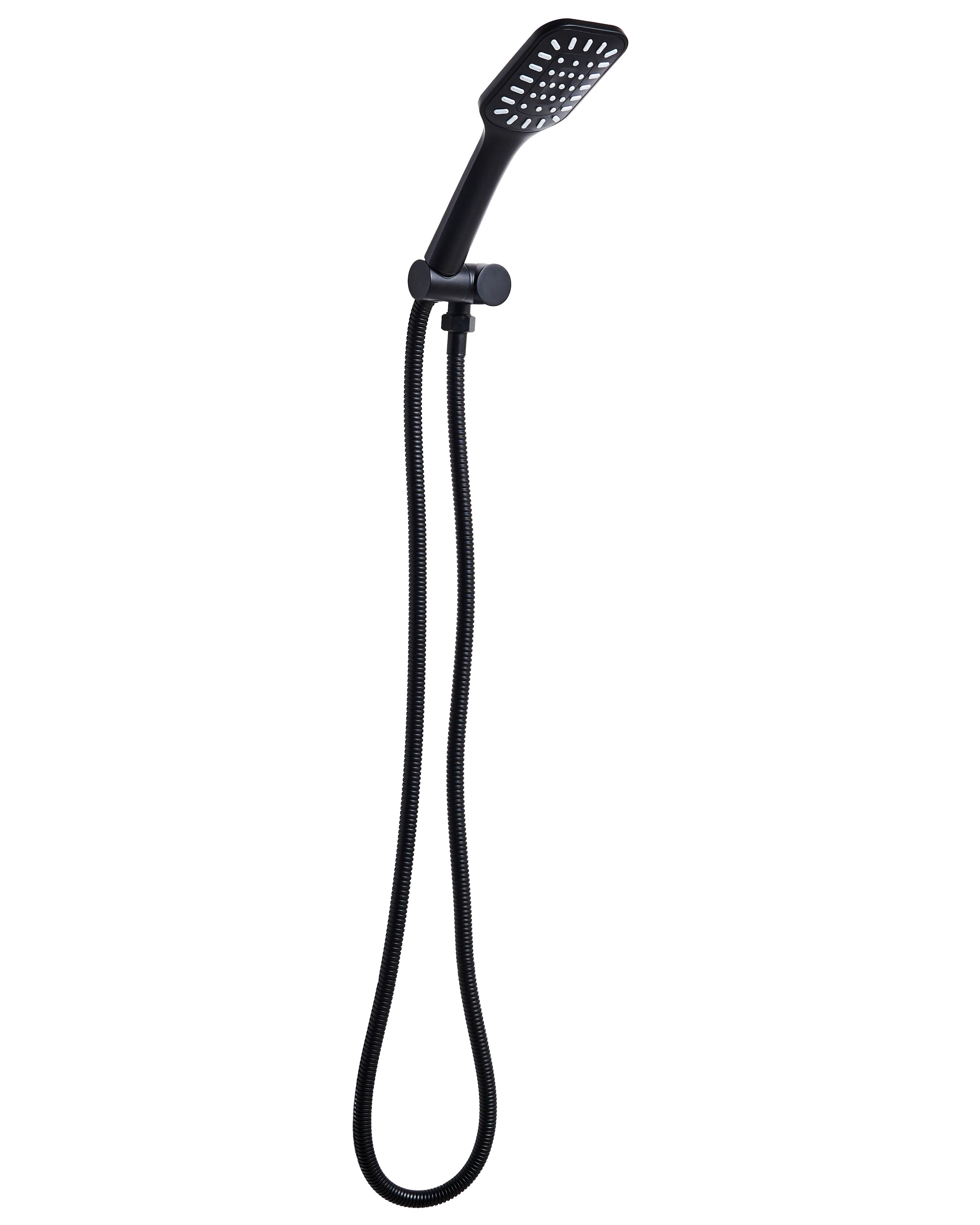 Shower Head and Hose Kit AMAJA Black