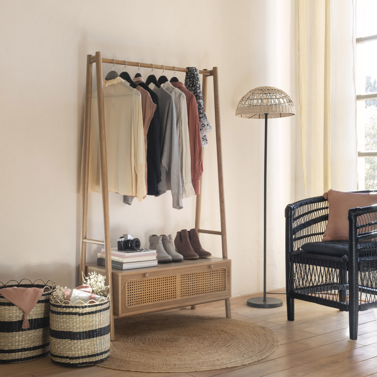 Round rug Jute, D.160 cm