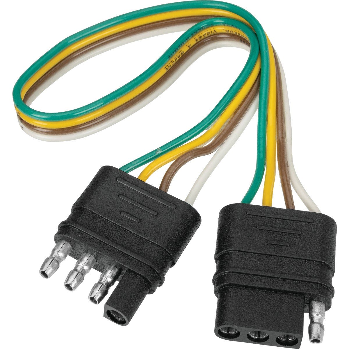 Hopkins Towing Solutions 12 In. 4-Flat Loop Trailer Wiring Extension