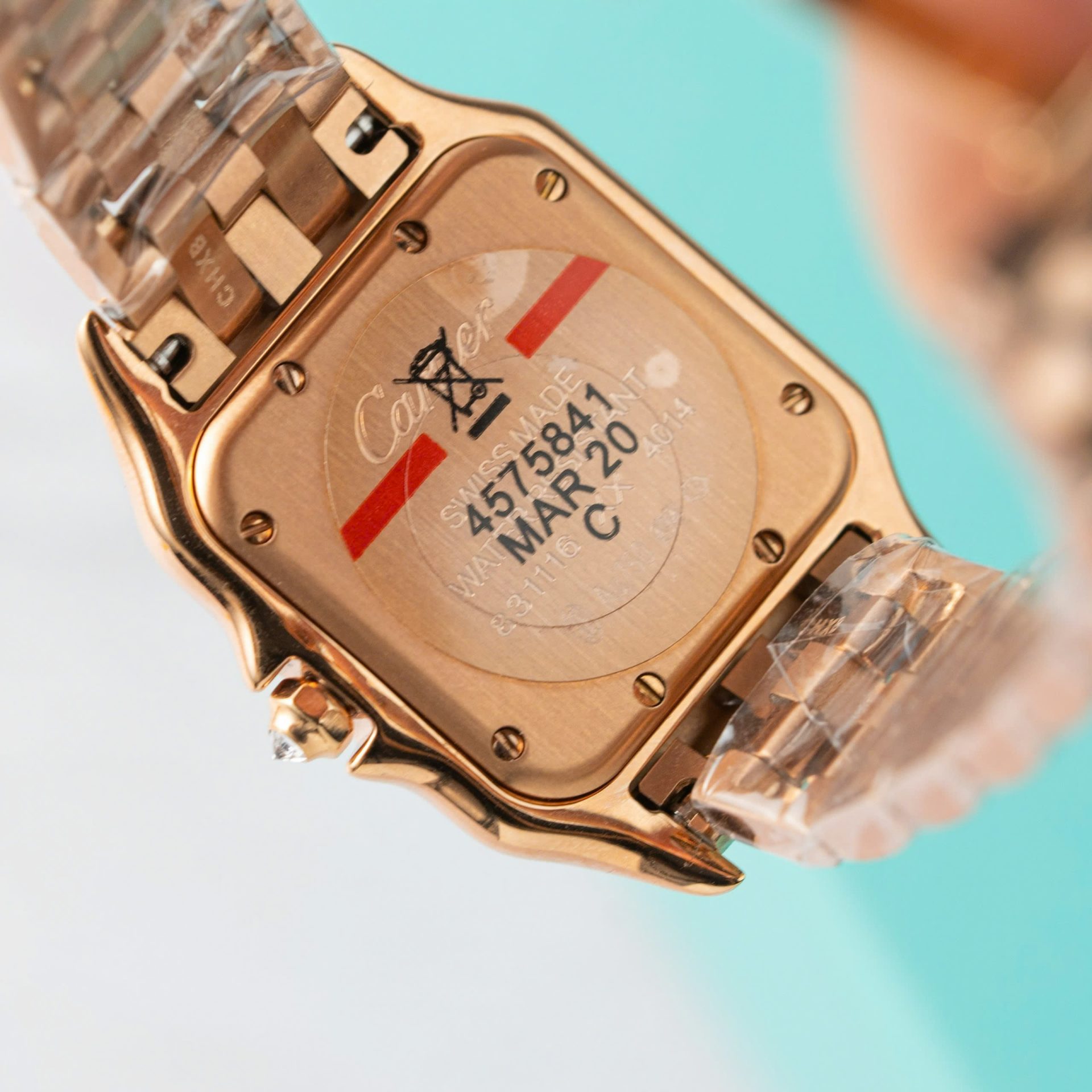 Cartier Panthere Women s Replica Watch Rose Gold Quartz 27mm - Top club