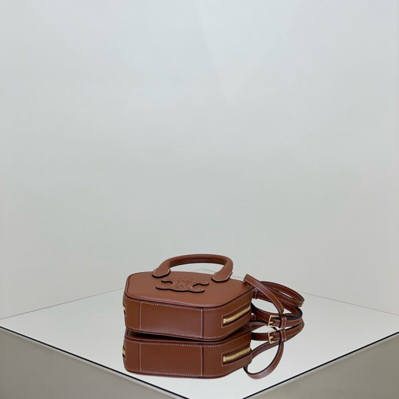 Replica Celine Bowling Bag Brown1:1High-quality replica