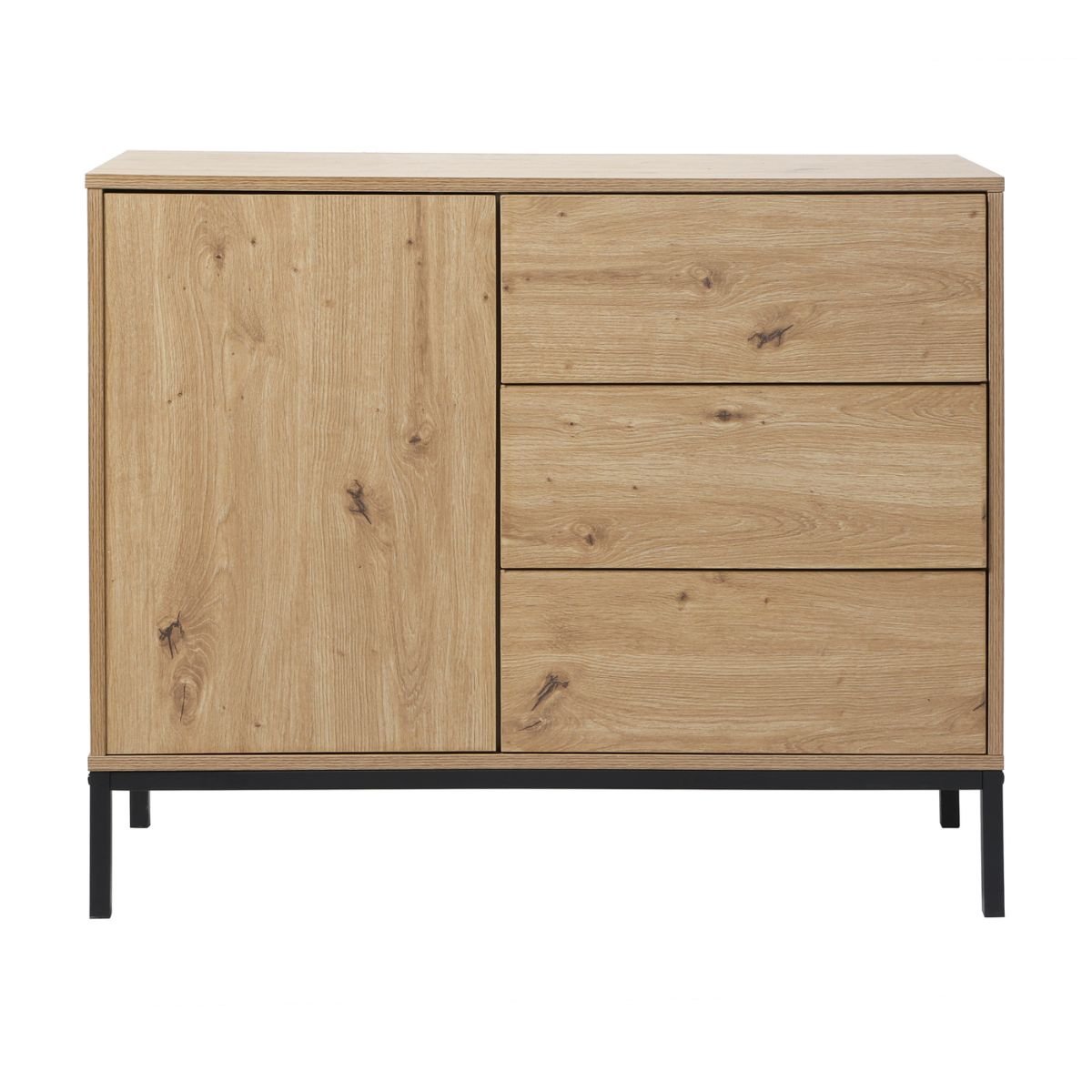 Calicosy - Ladekast LENNY - Eikenlook - B90 cm