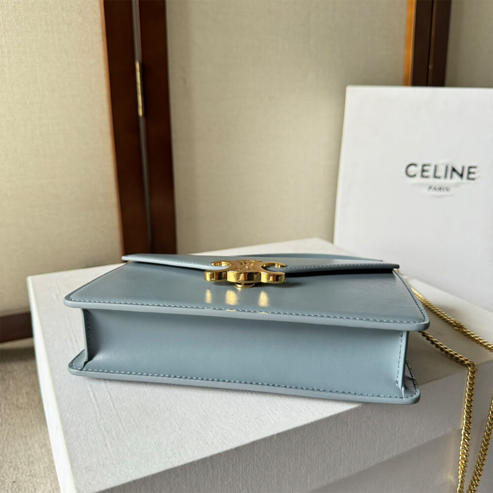 Celine Wallet On Chain Margo Bag in Shiny Calfskin1:1High-quality replica