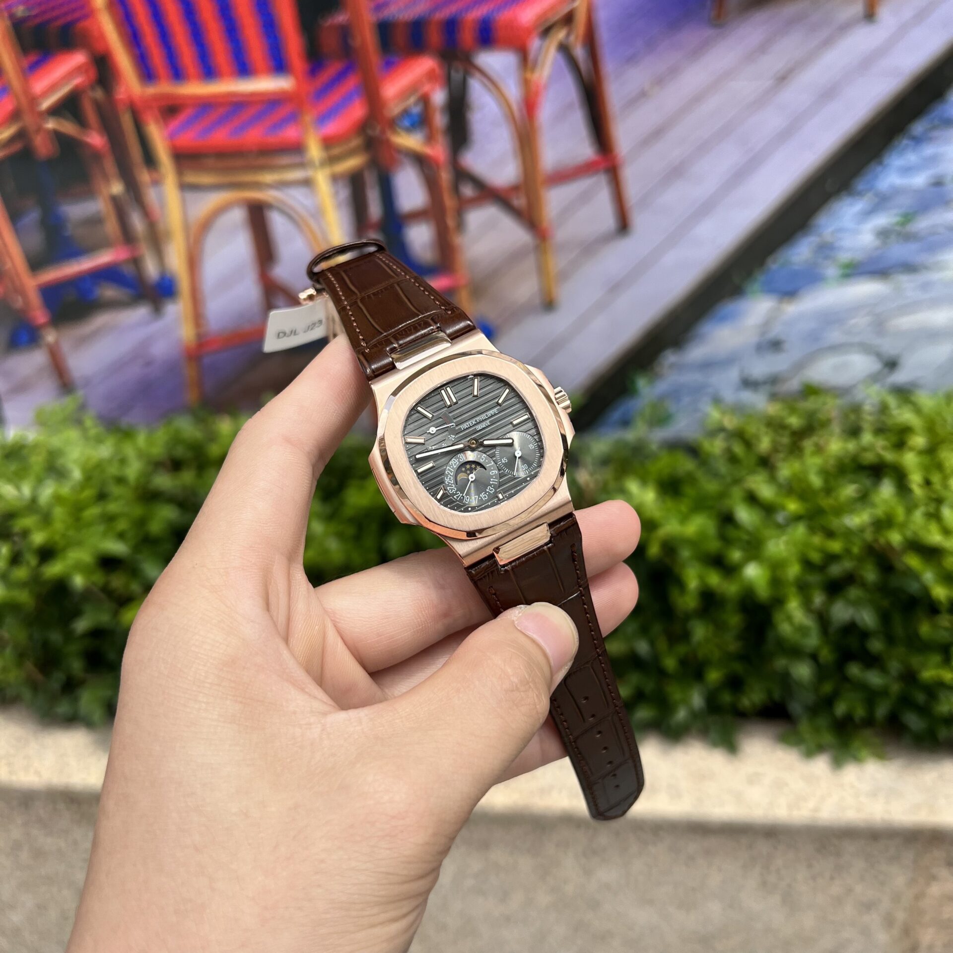 Patek Philippe Replica 1:1 Watch Nautilus 5712R Rose Gold Wrapped 18K GR Factory 40mm - Top club