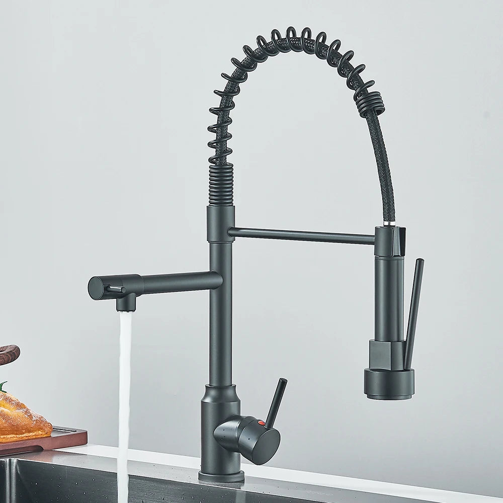 ModernFaucet | Enkelhendel met Dubbele Uitloop