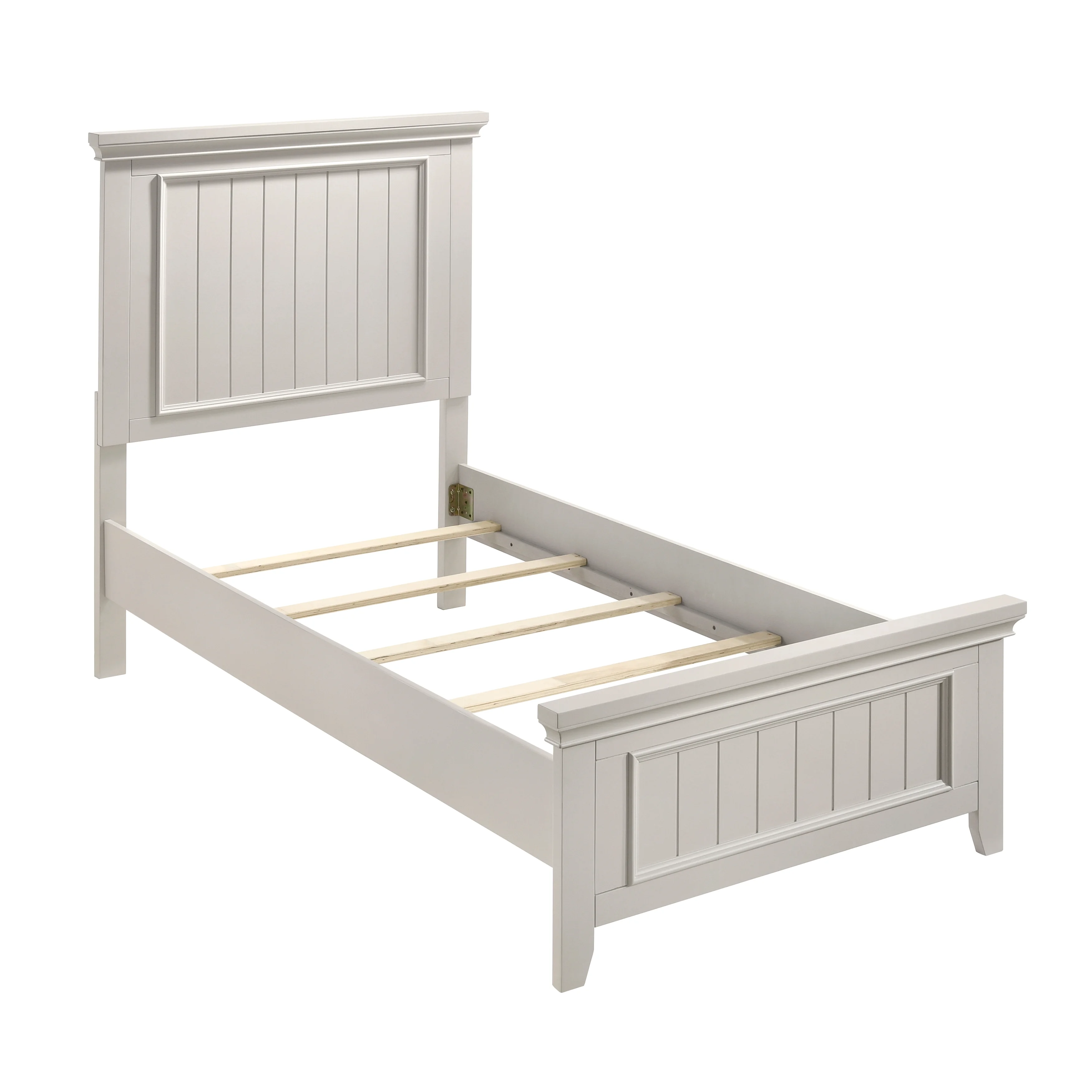 DreamBuck Queen Size Bed Frame, Platform Bed Frame with Headboard, Queen Size Bed Frame with Strong Wooden Slats, Queen Frame for Teens, Adults, Modern Bed Frame for Bedroom, No Box Spring Needed - Image 8