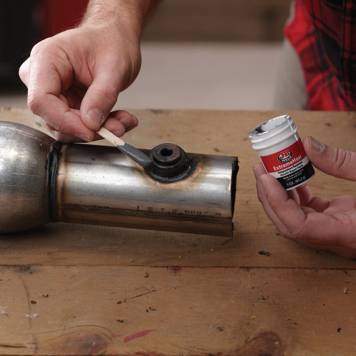 J-B Weld ExtremeHeat 3 Oz. Metal Filler