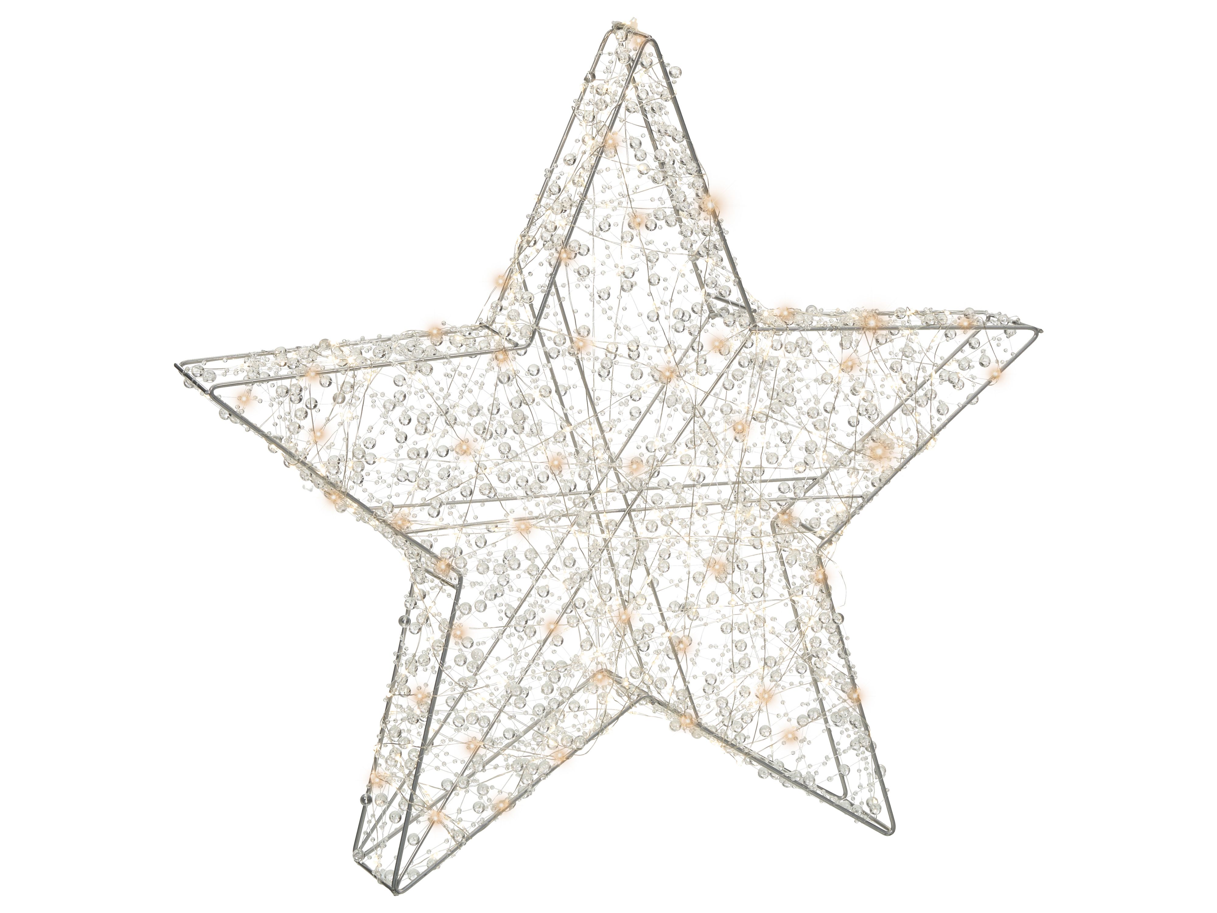 Outdoor Decoration LED MADUM Star 50 cm Silver