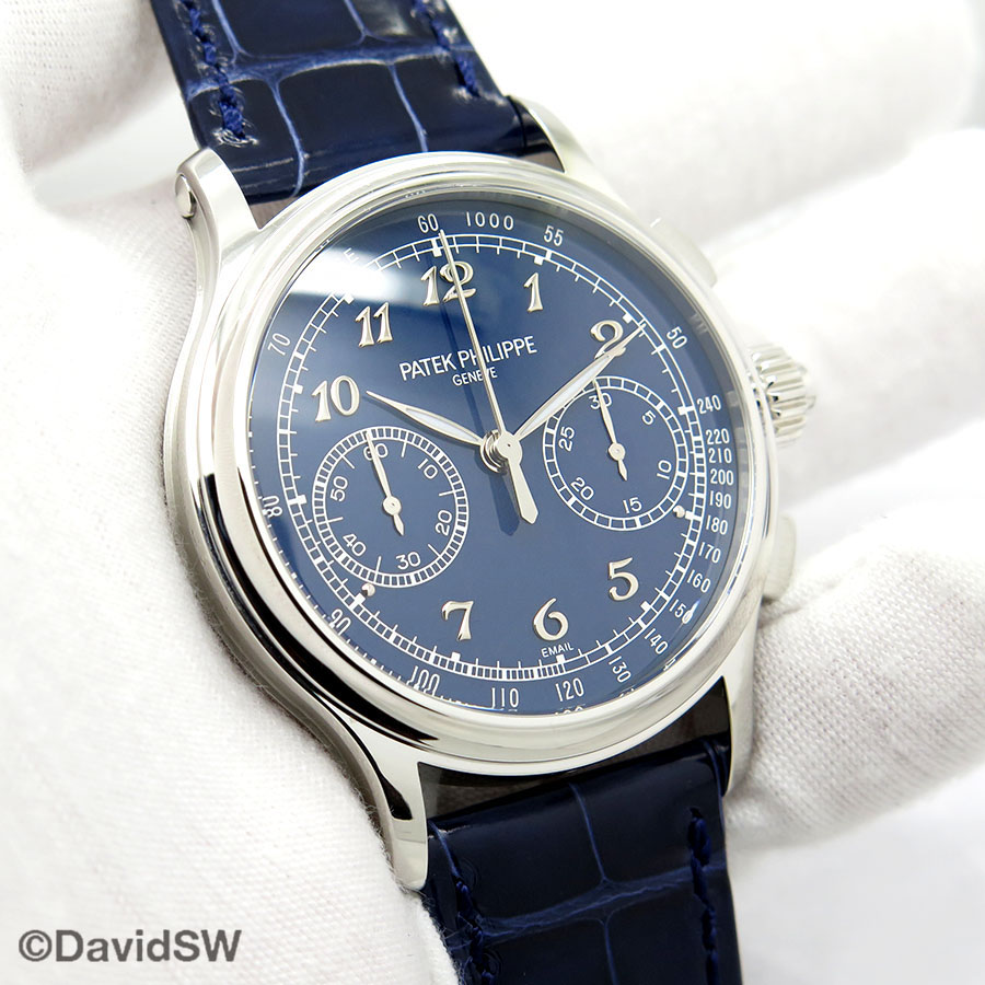 Patek Philippe 5370P Grand Complications Split Seconds Chronograph with Blue Dial(1:1 replica) - Top club