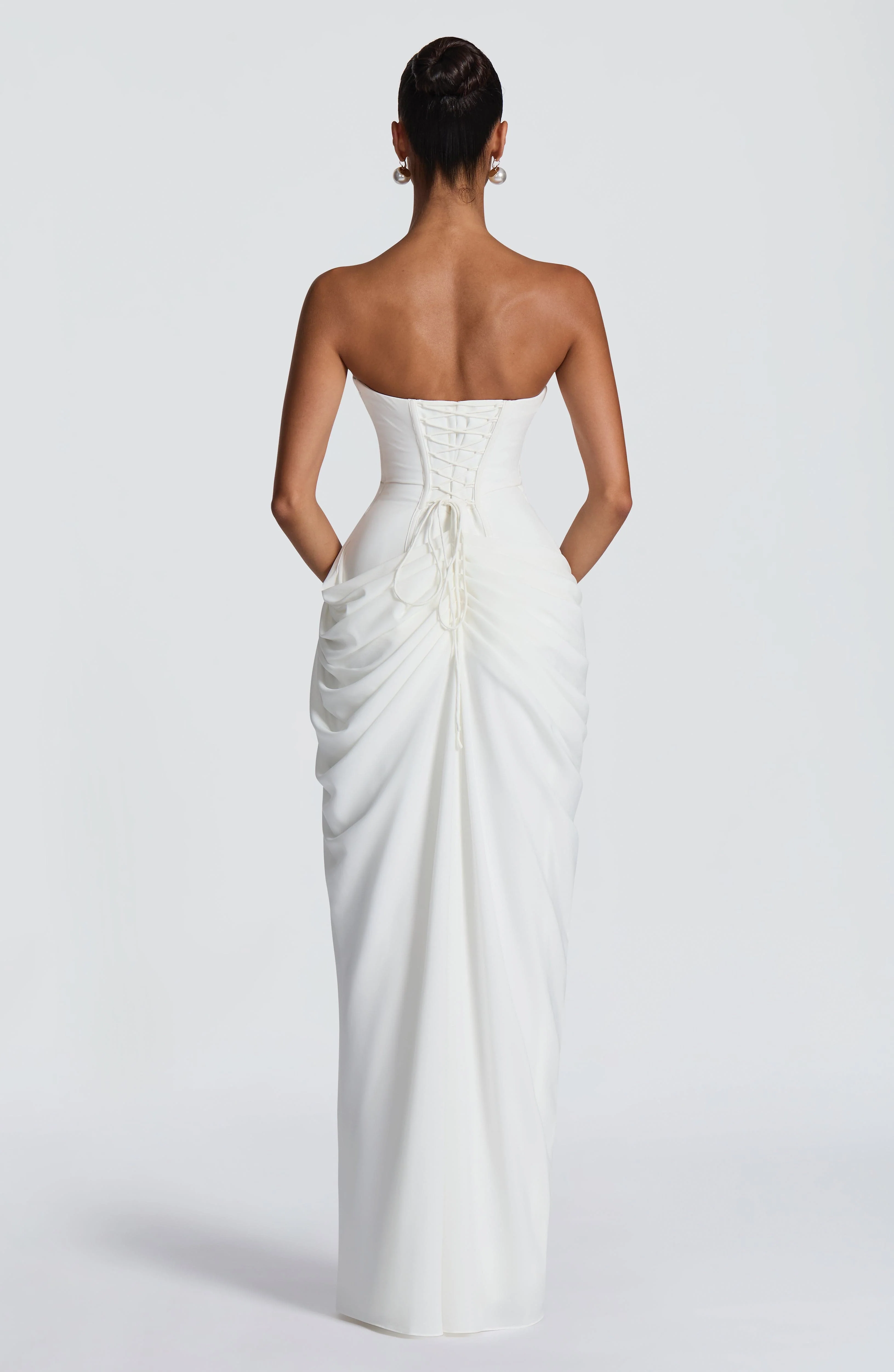 Cyra Maxi Dress - Ivory