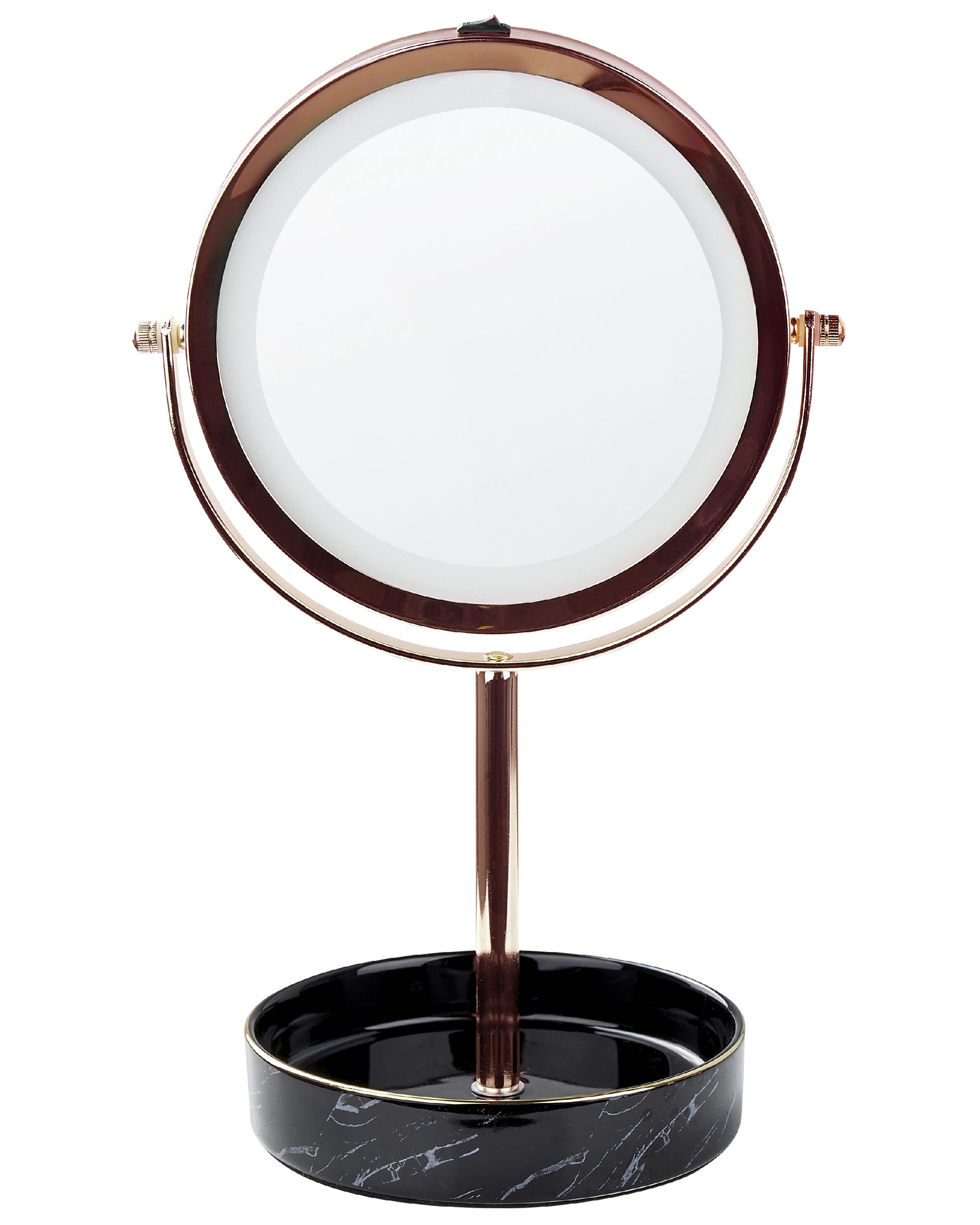 Makeup Mirror LED SAVOIE Rose Gold