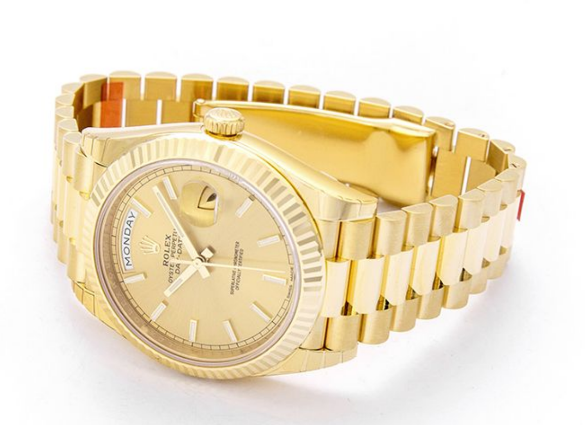 Rolex 18K Yellow Gold Model 228238-0003(1:1 replica) - Elite Watch Atelier