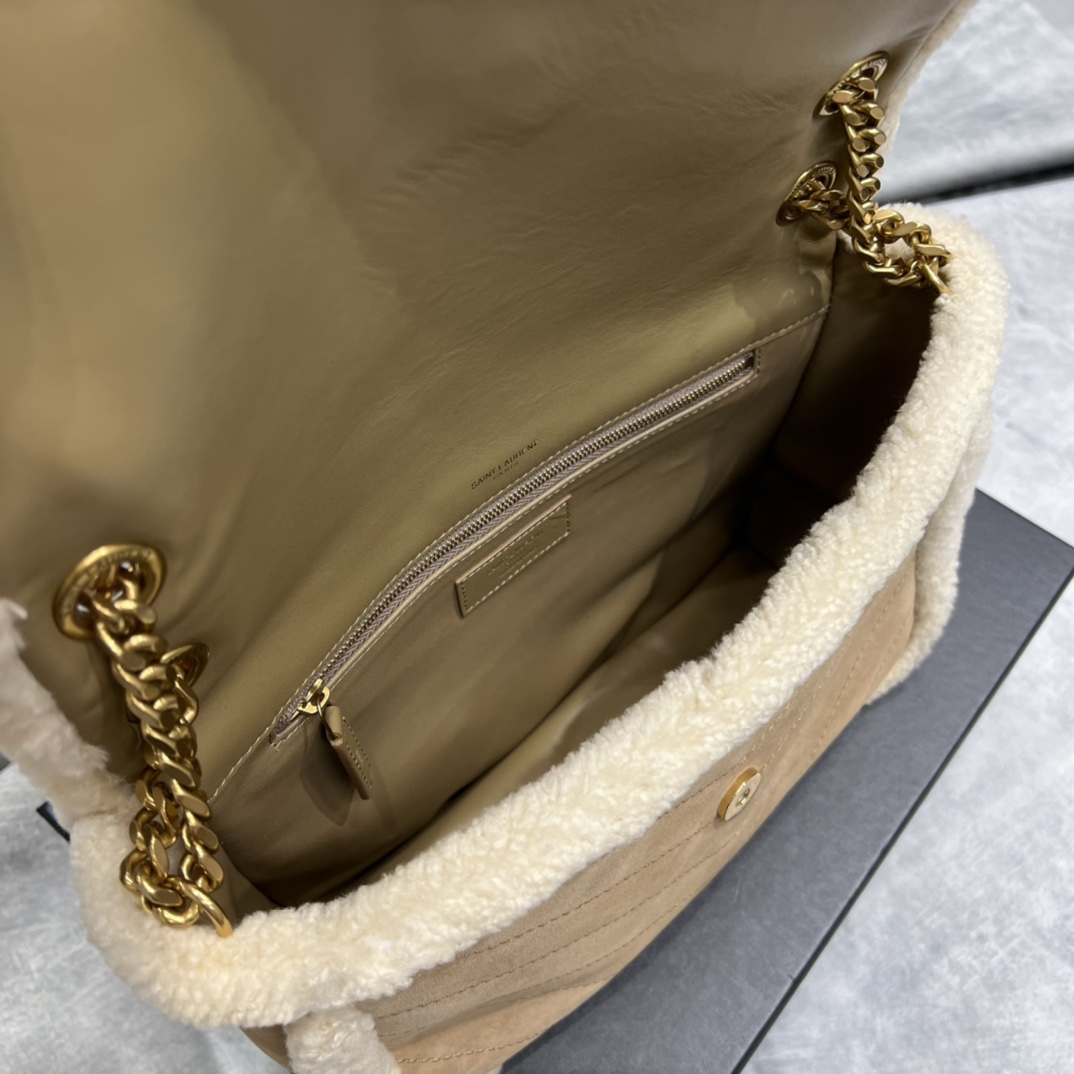 NIKI BABY CHAIN BAG IN CRINKLED VINTAGE LEATHER1:1High-quality replica