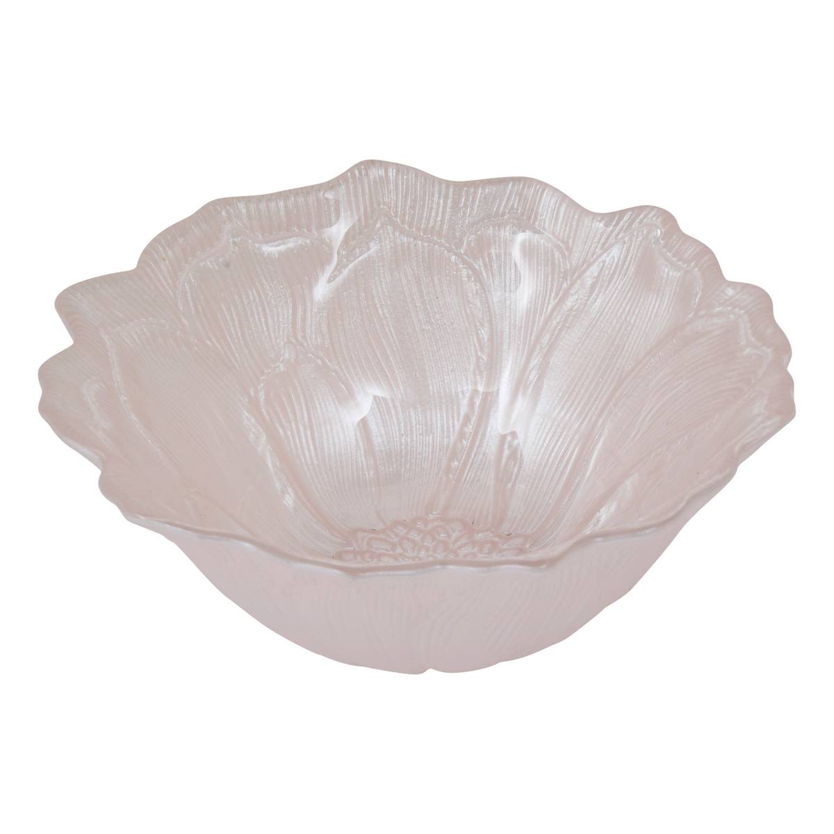 Small Bowl "Rose Blossom" Glass, D.13 cm