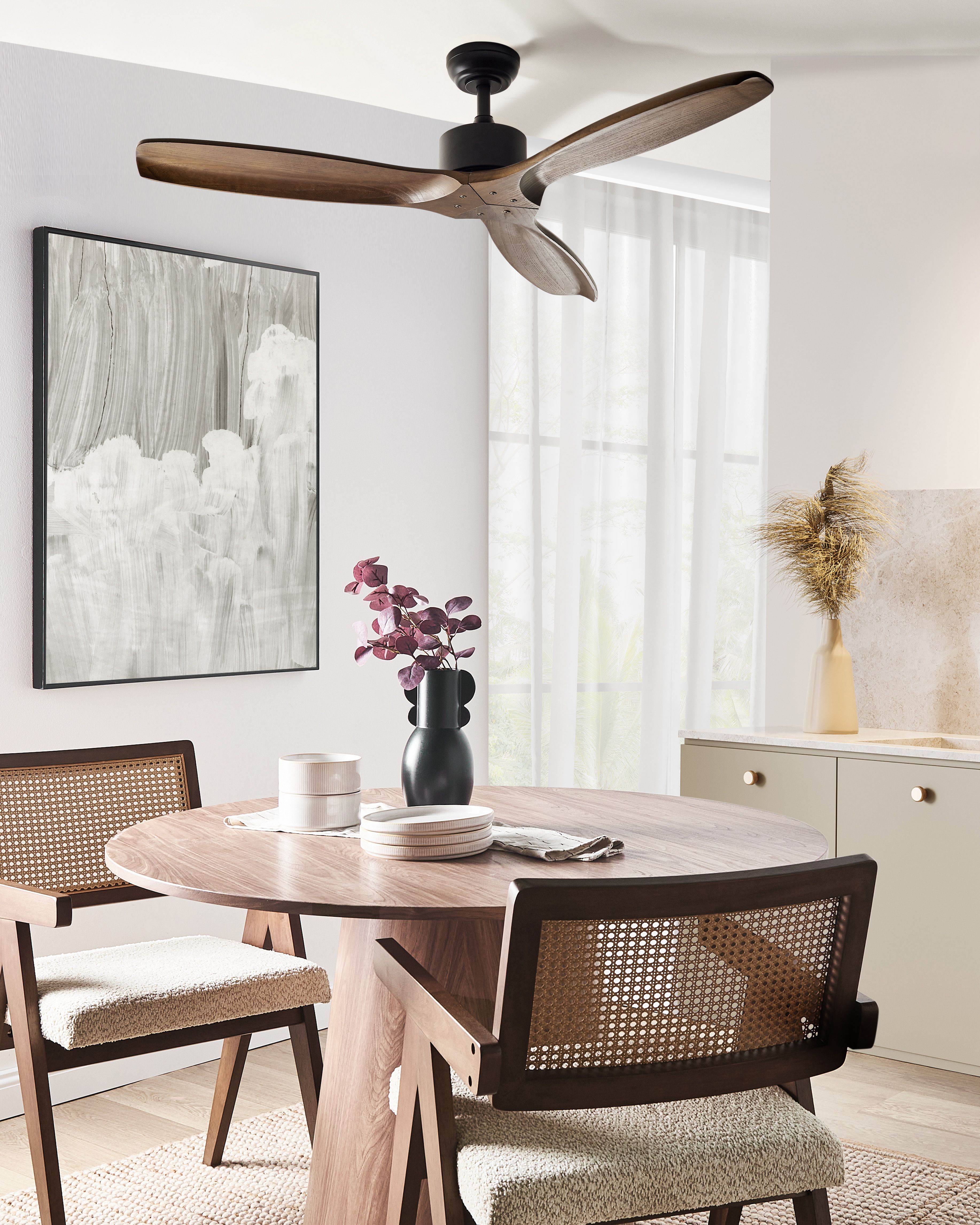 Ceiling Fan ARANI with Remote Brown