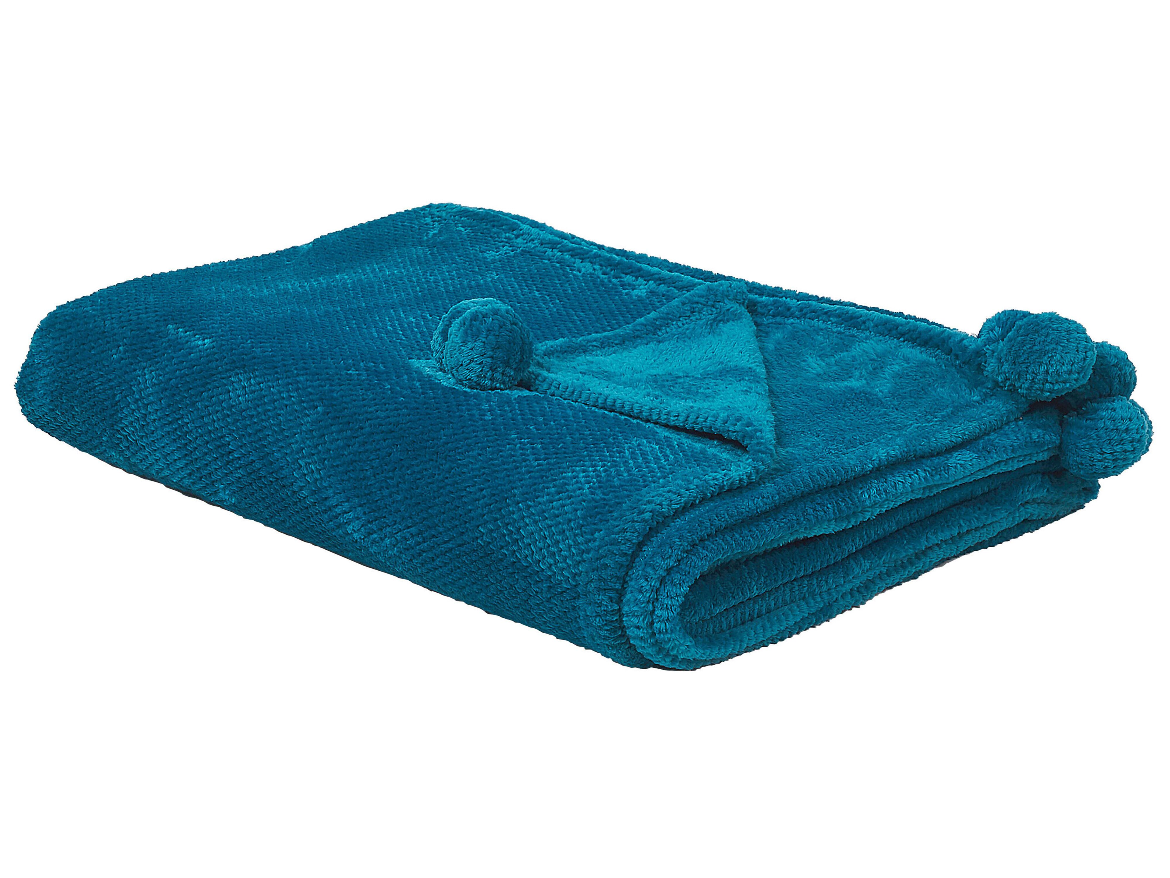 Blanket SAITLER 200 x 220 cm Turquoise