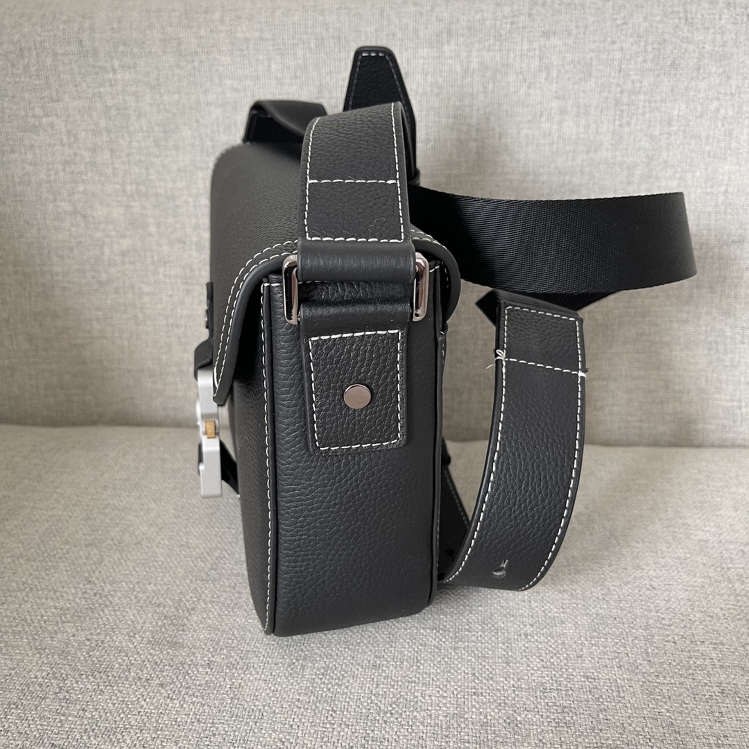 Mini Saddle Bag With Strap Black For Women 9in/23cm 1ADPO049YKK_H00N1:1High-quality replica