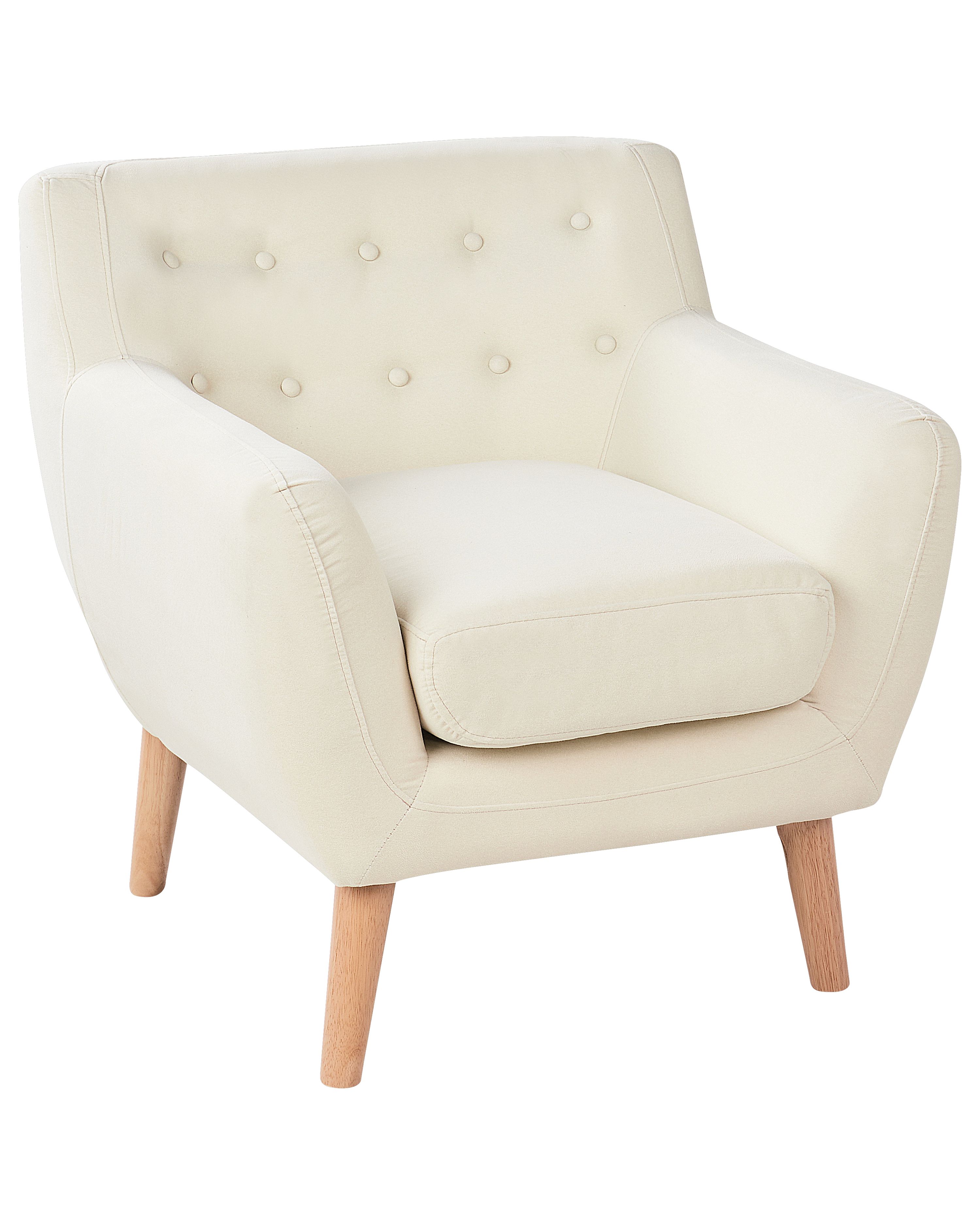 Armchair MOTALA Fabric Light Beige